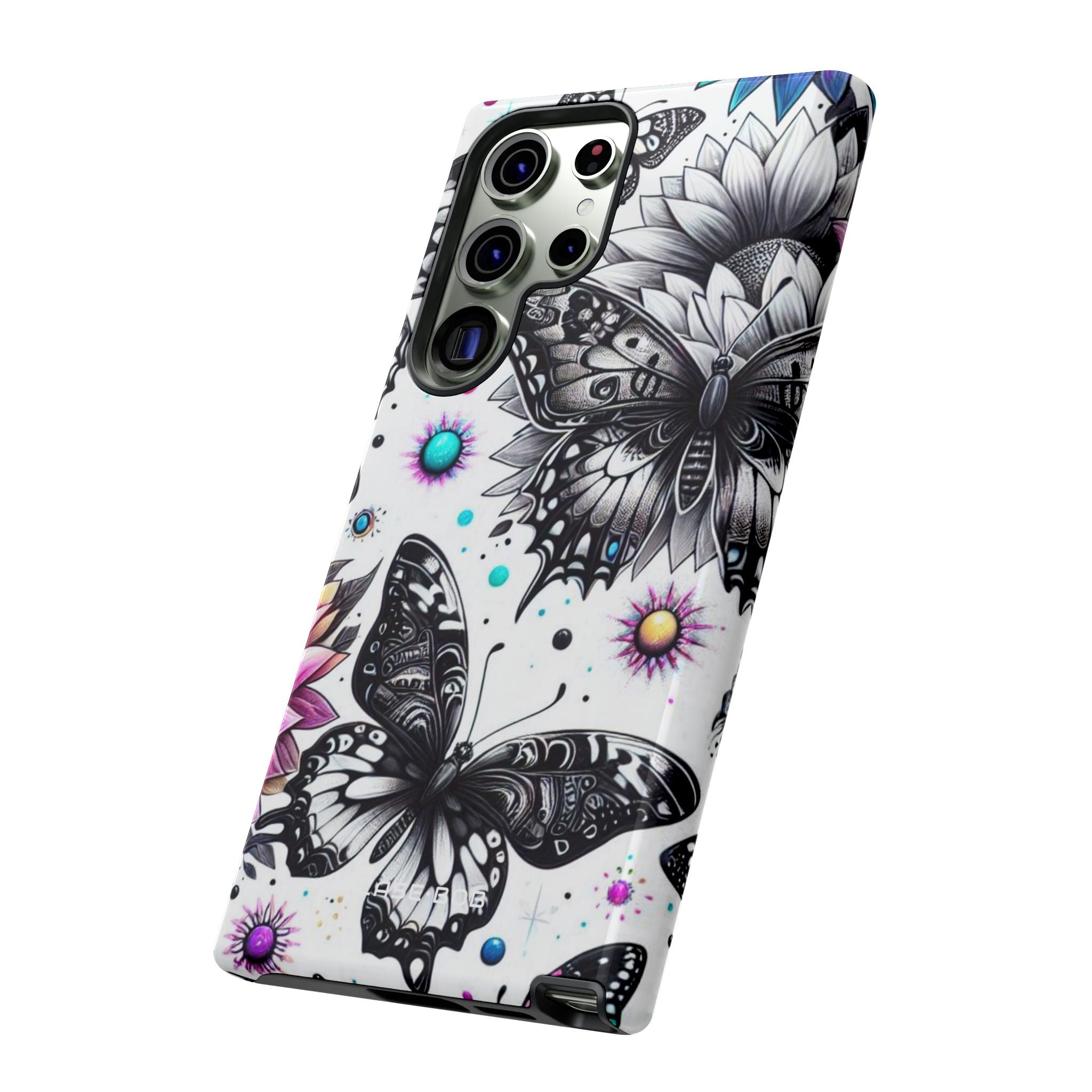 Butterfly Bloom Samsung S23 Ultra Case - Tough