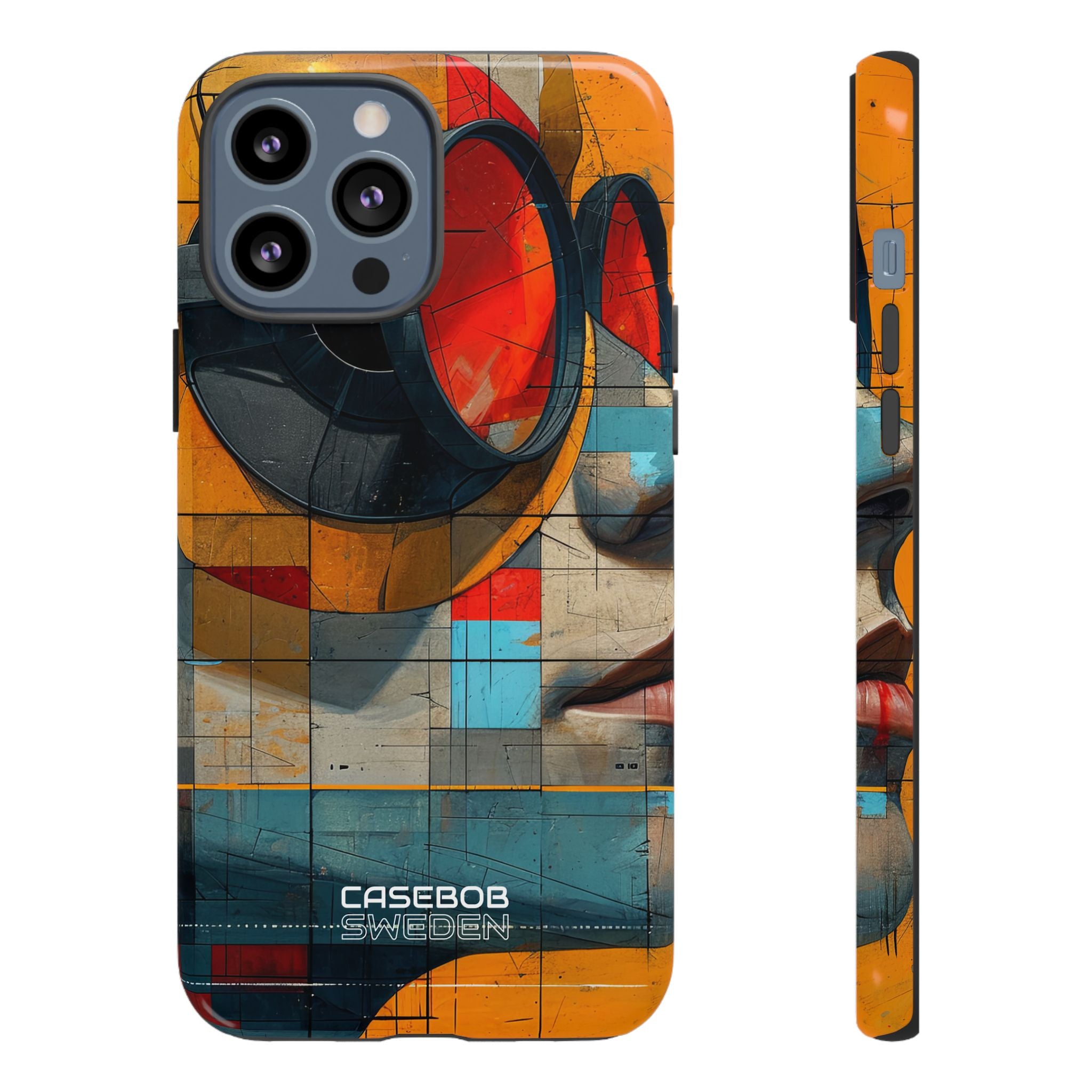 Futuristic Cubist Visions iPhone 13 - Tough