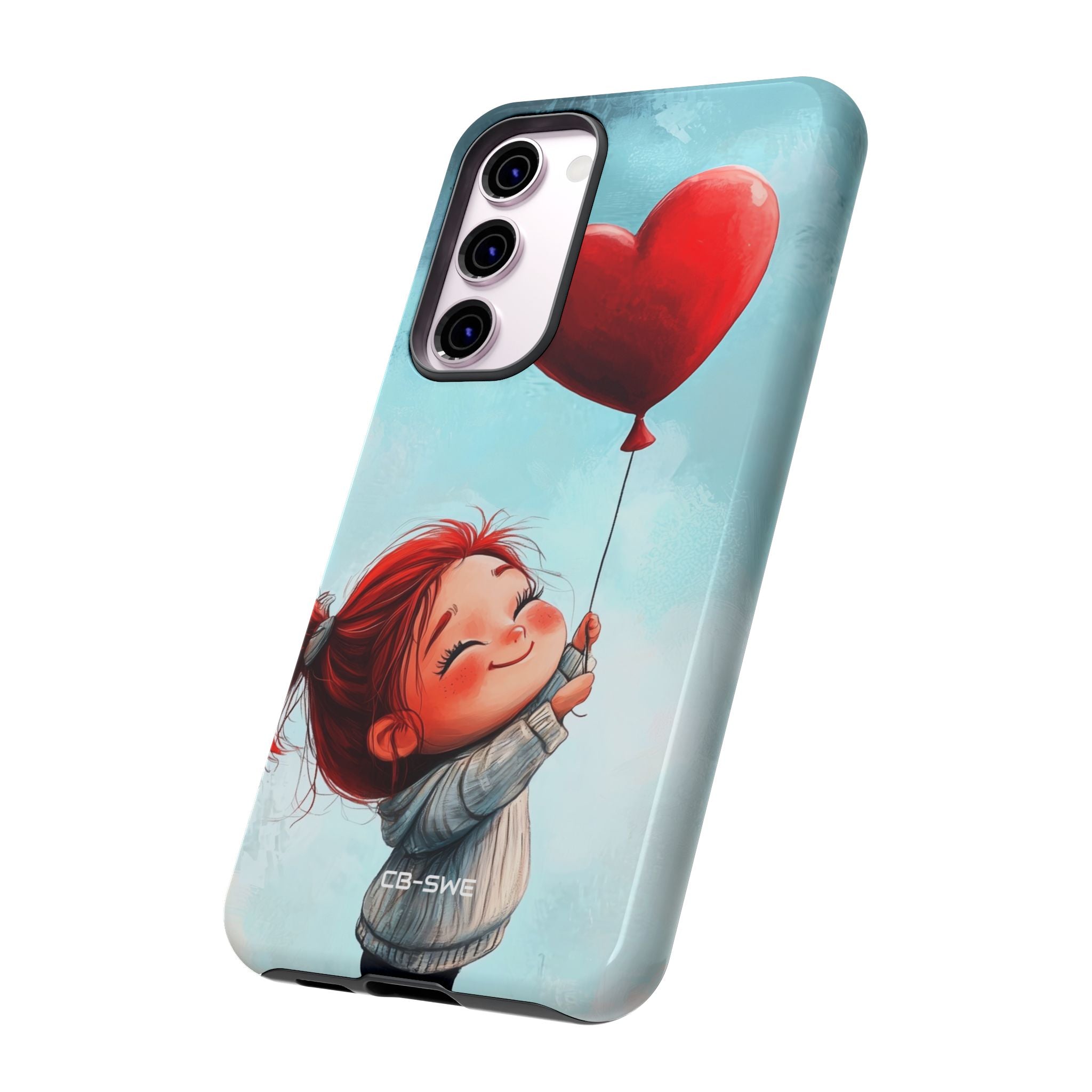 Joyful Girl Flies - Samsung Case