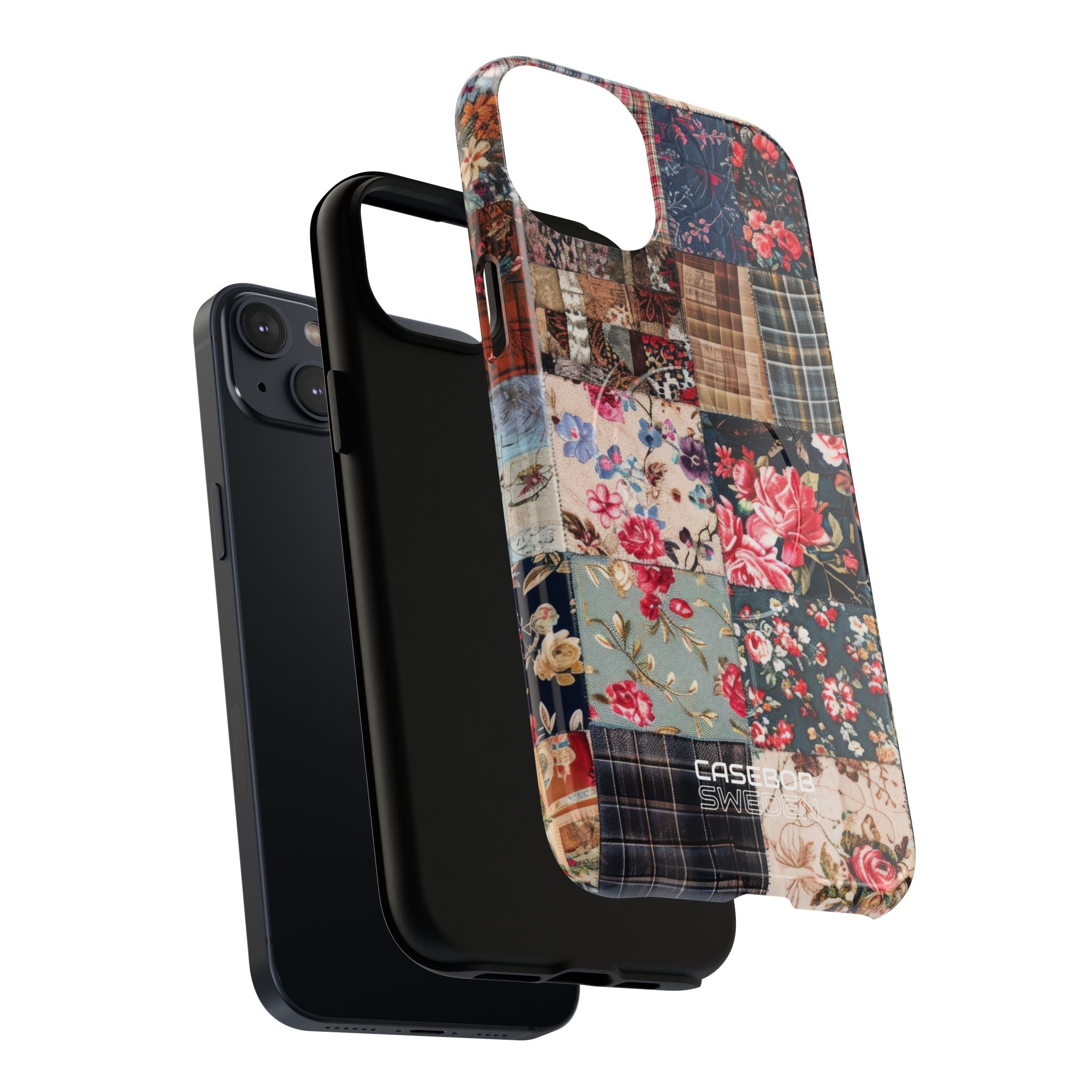 Patchwork Floral Quilt iPhone 14 - Tough+