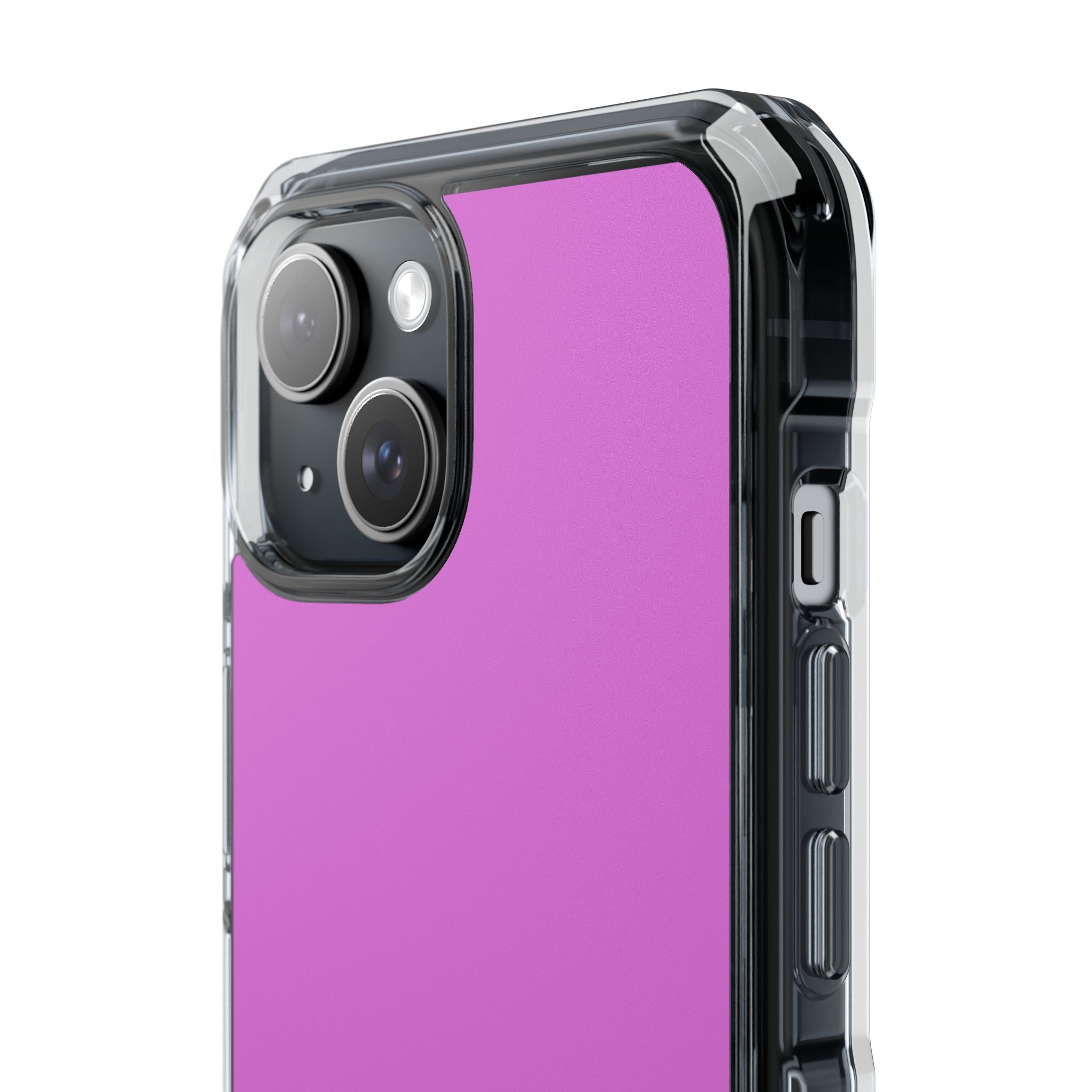 Orchid Purple iPhone 15 - Impact Clear+