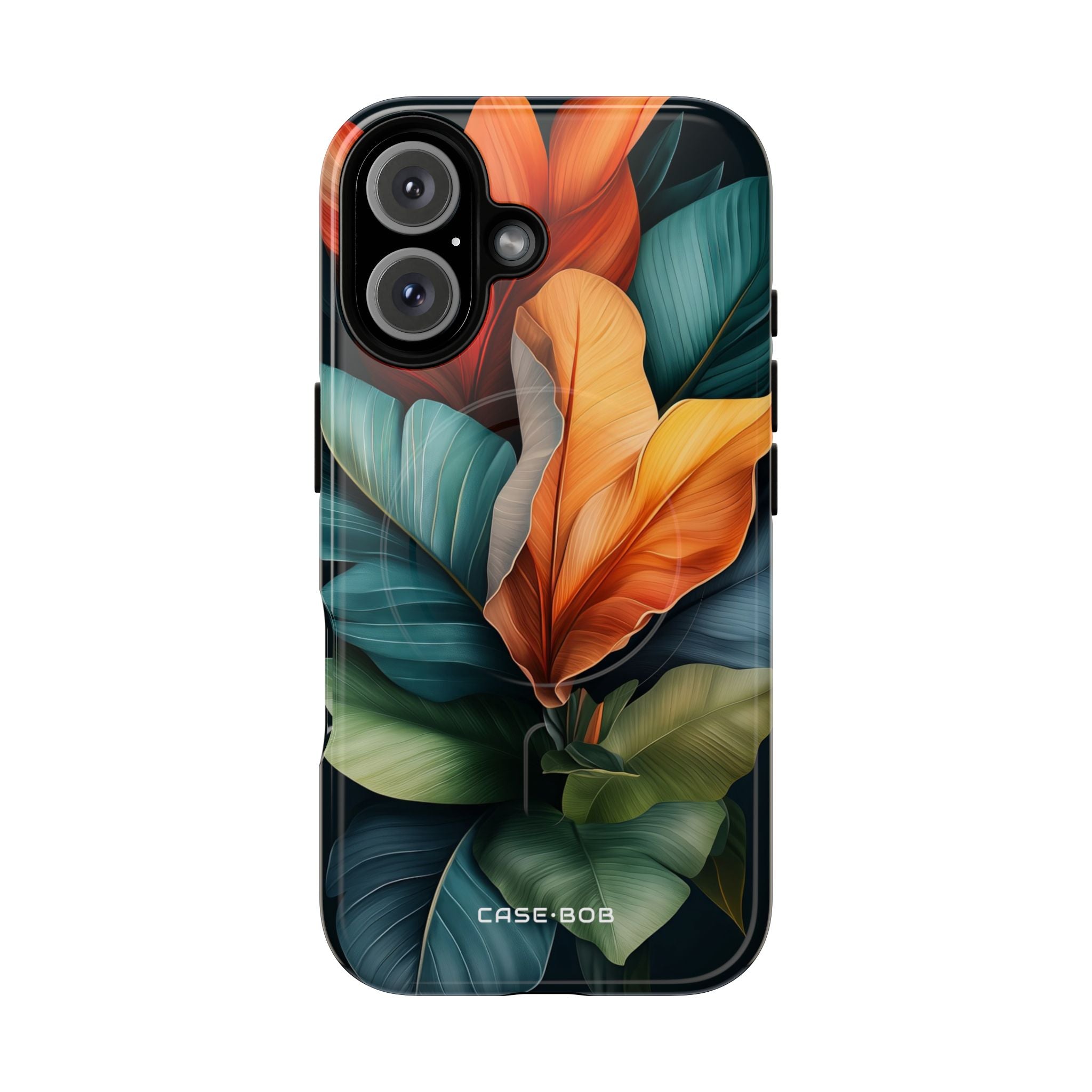 Tropical Leafburst iPhone 16 Case - Tough+
