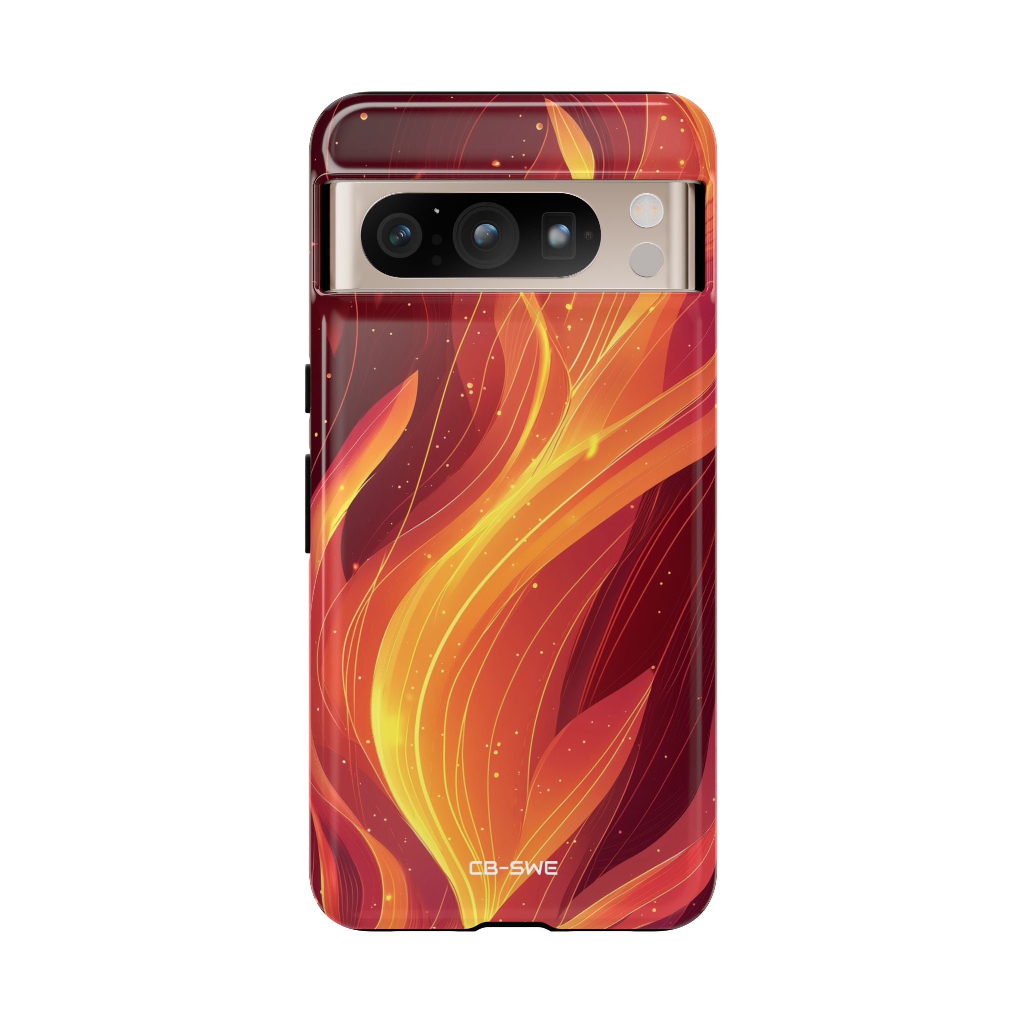 Flames Dance Upward - Google Pixel Case