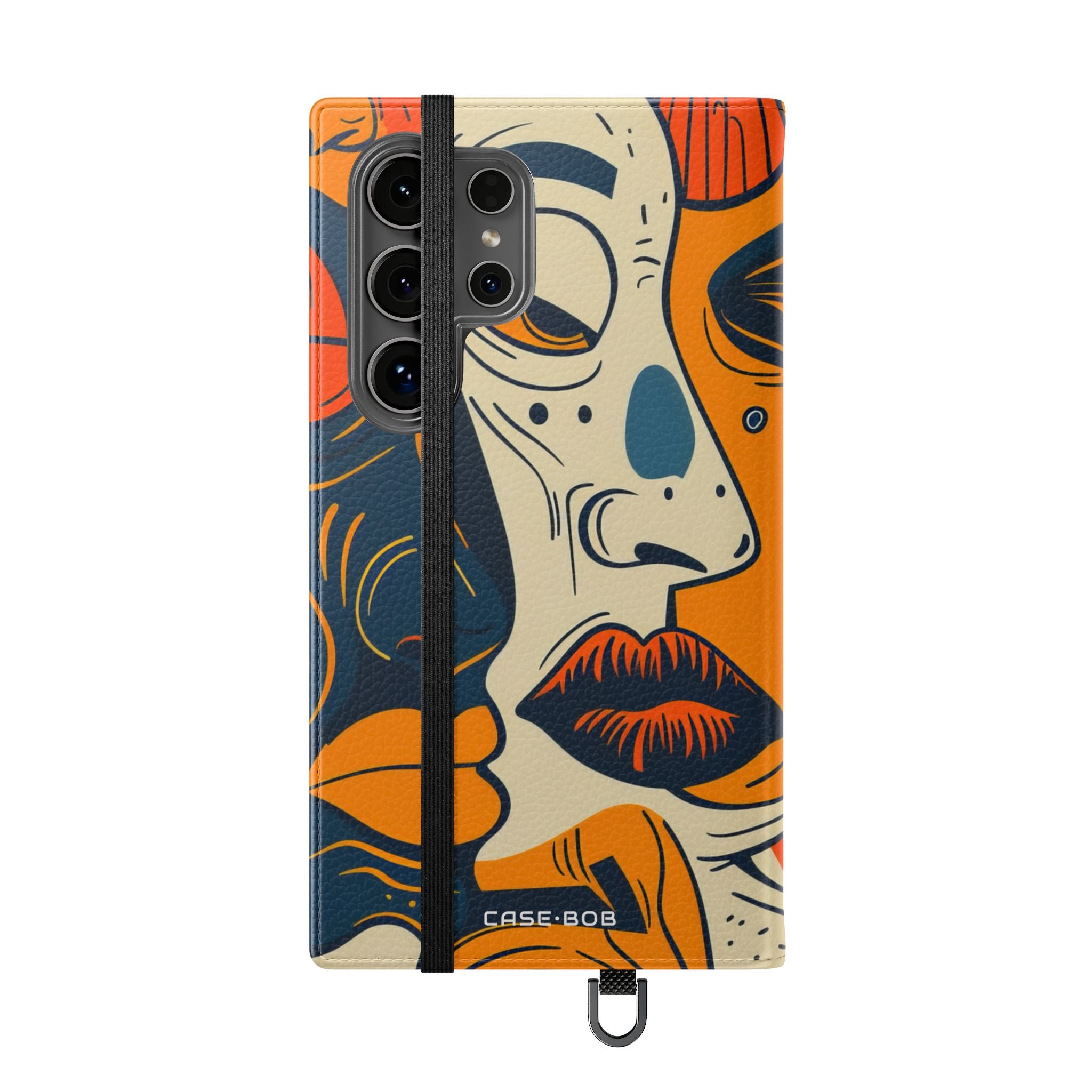 Overlapping Faces - Samsung S24 Ultra Case - Wallet