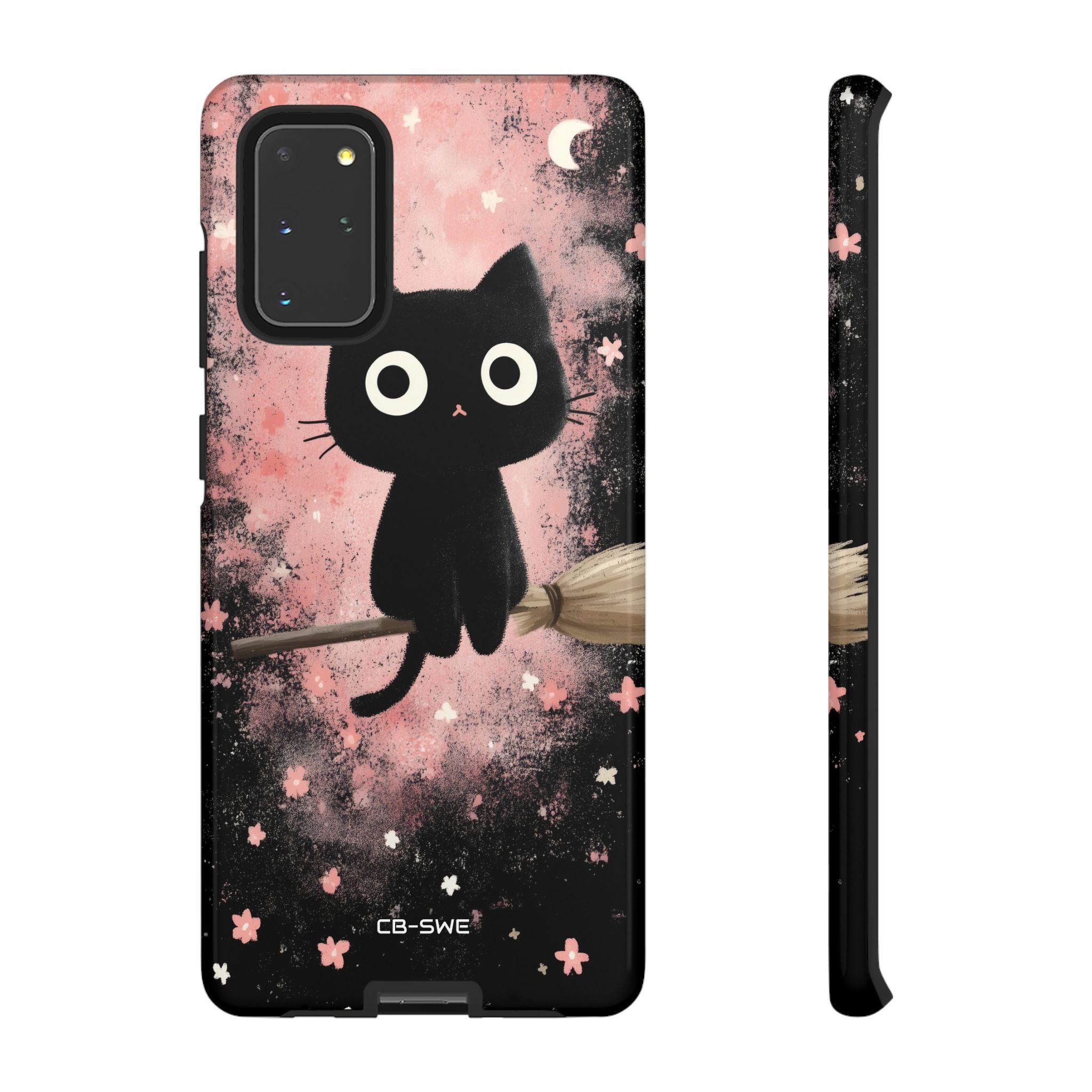 Whimsical Cat Soars - Samsung Case