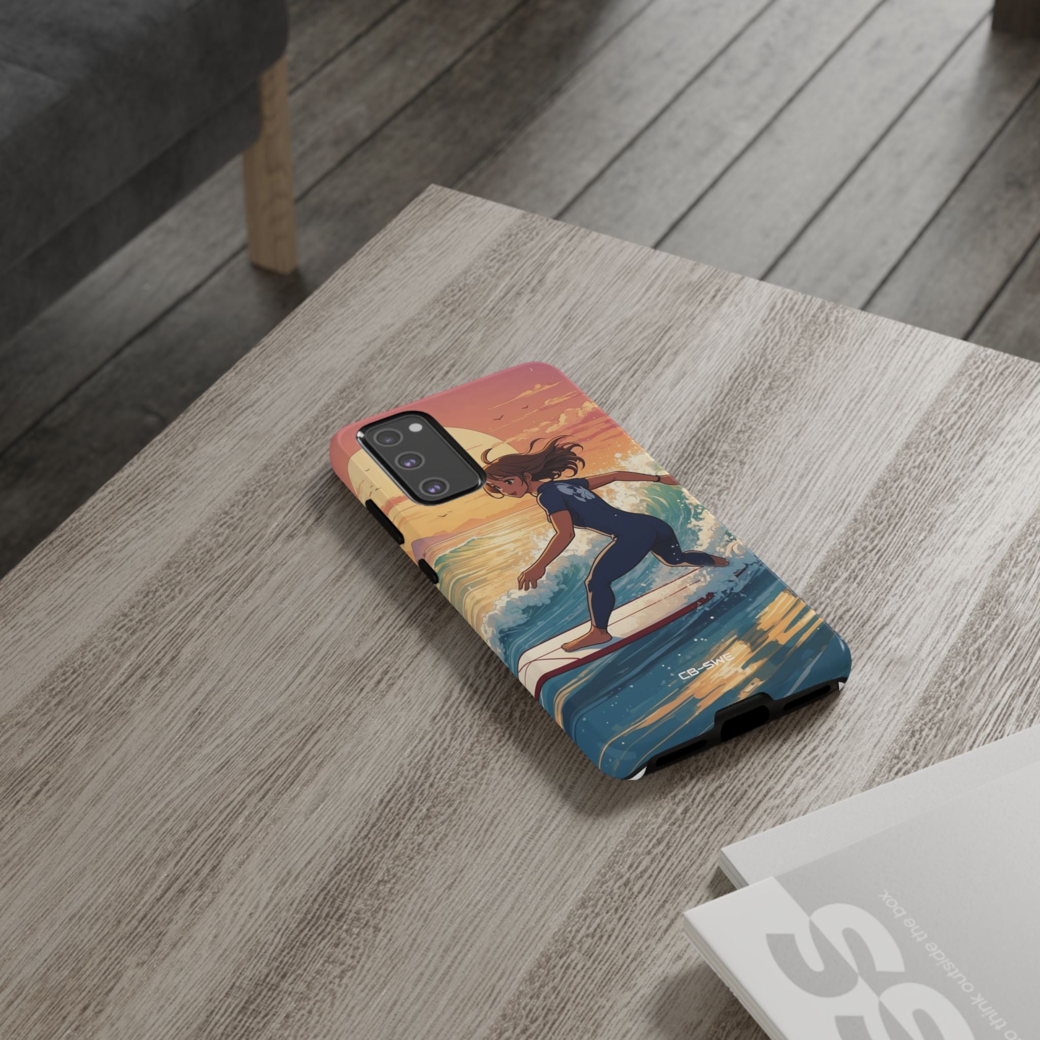 Surfing Into Sunset - Samsung Case
