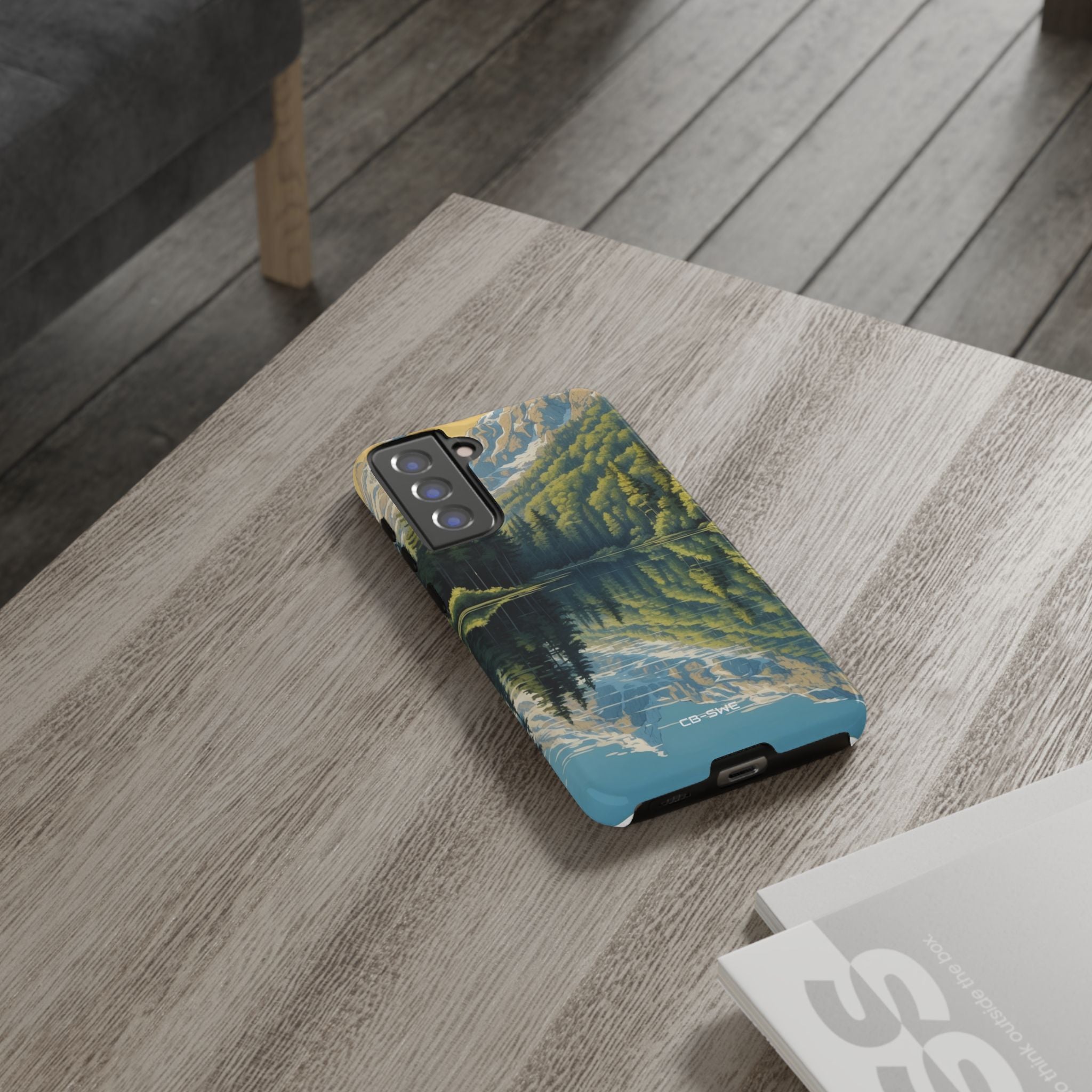 Mountain Peaks Reflect - Samsung Case