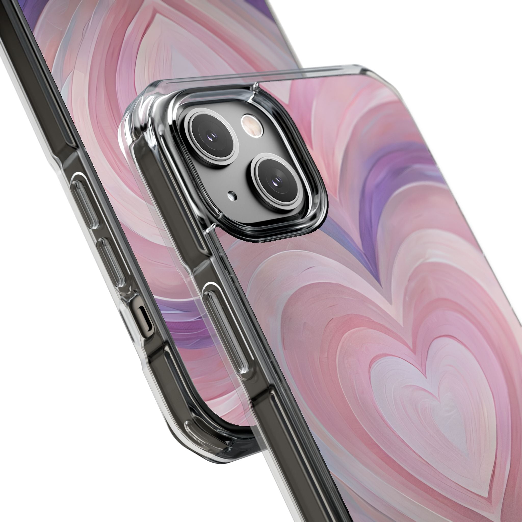 Impressionistic Heart Layers iPhone Case - Impact