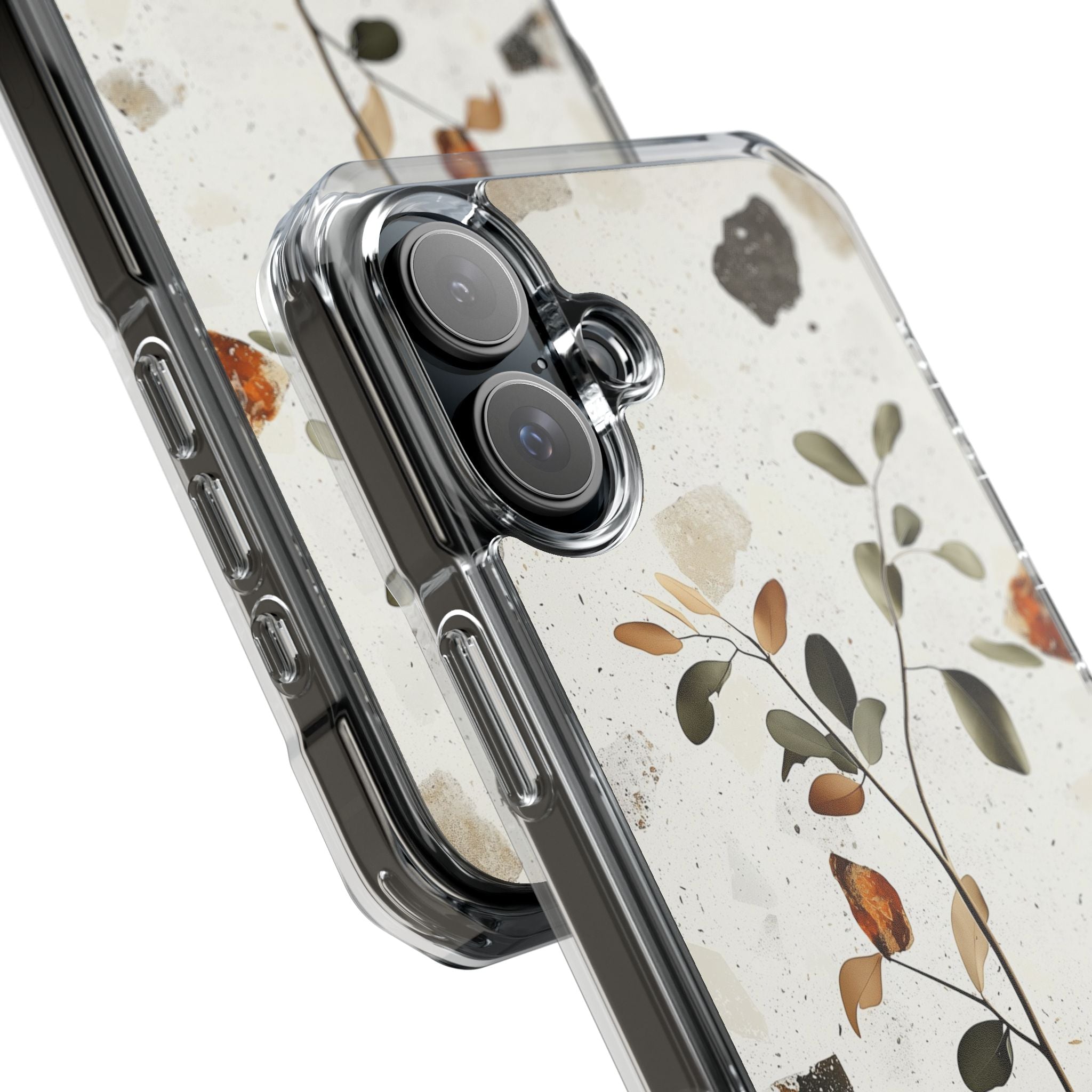 Vase Holds Leaves iPhone Case - Impact