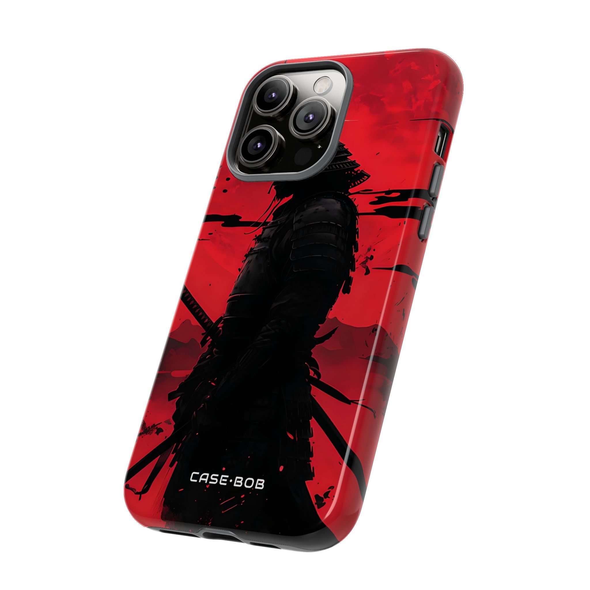 Crimson Samurai iPhone 14 Pro Max Case - Tough