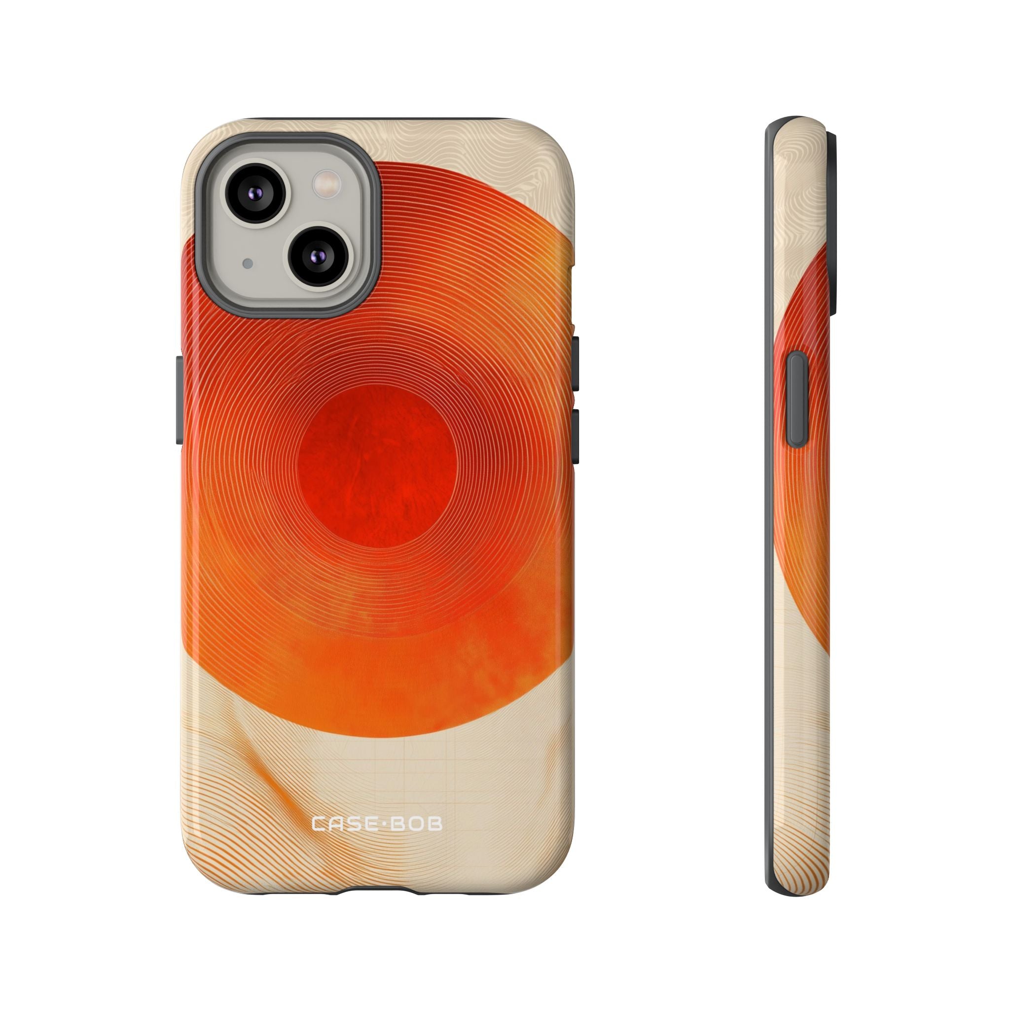 Sunburst Swirl iPhone 14 Case - Tough