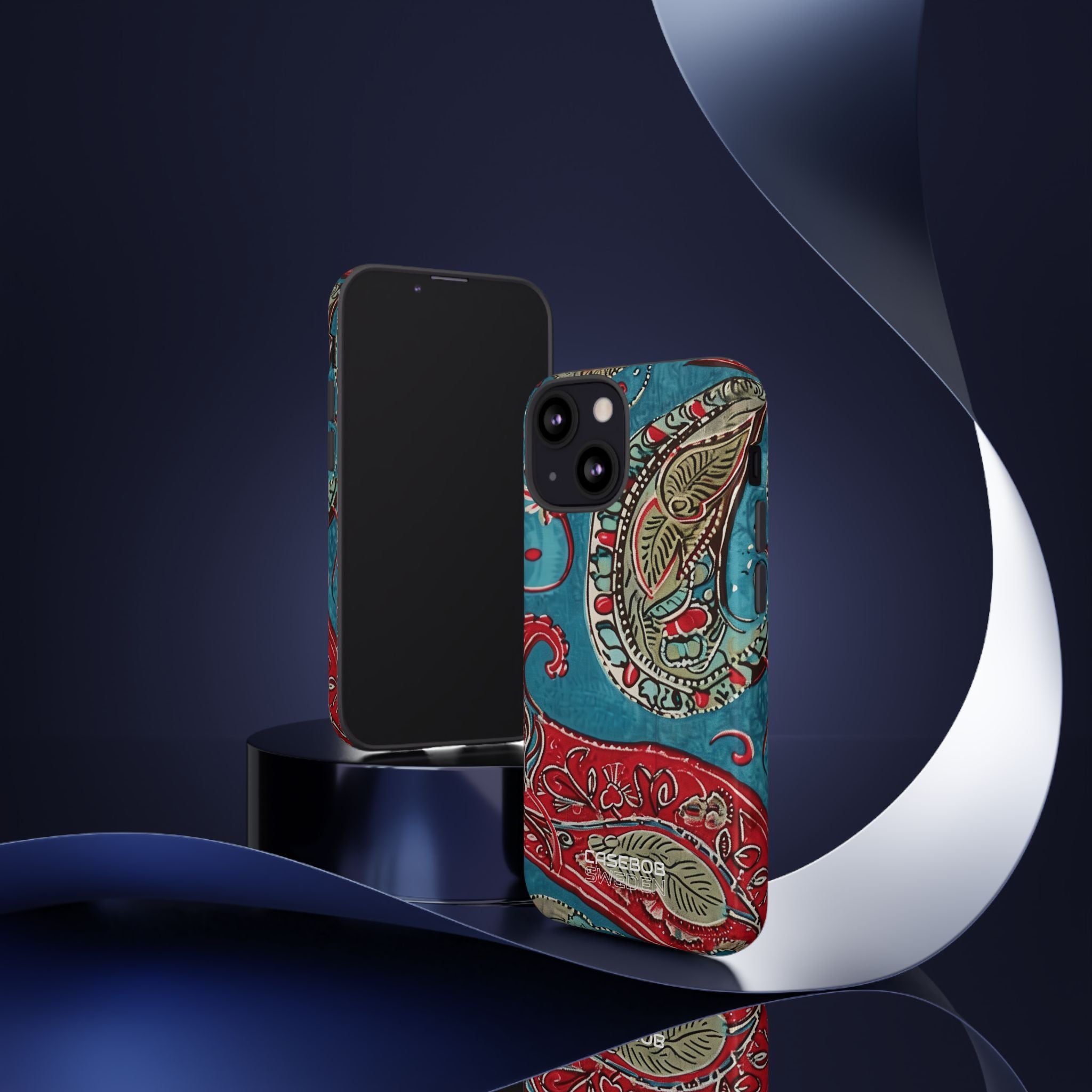 Paisley Floral Fusion iPhone 13 - Tough