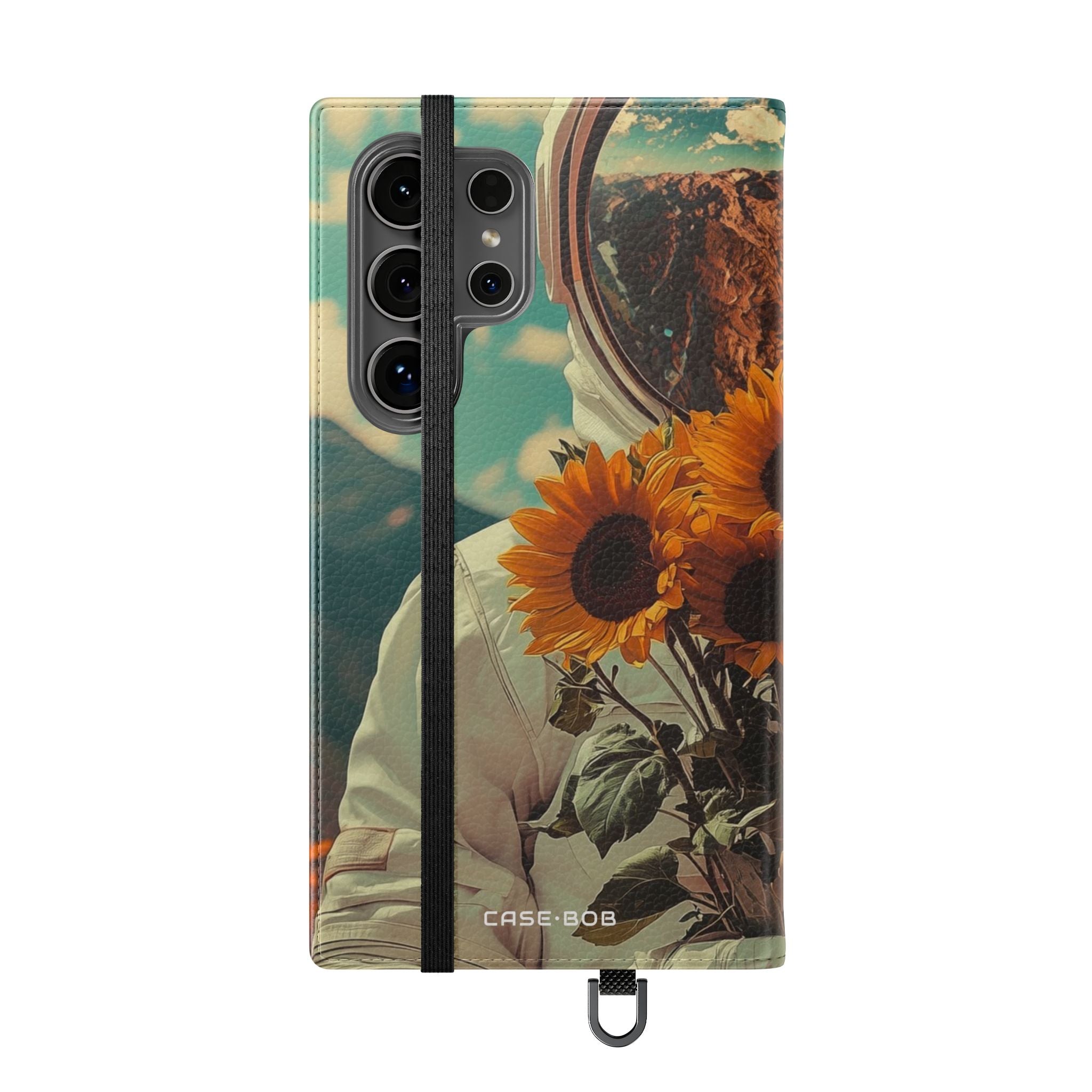 Sunflower Astronaut - Samsung S24 Ultra Case - Wallet