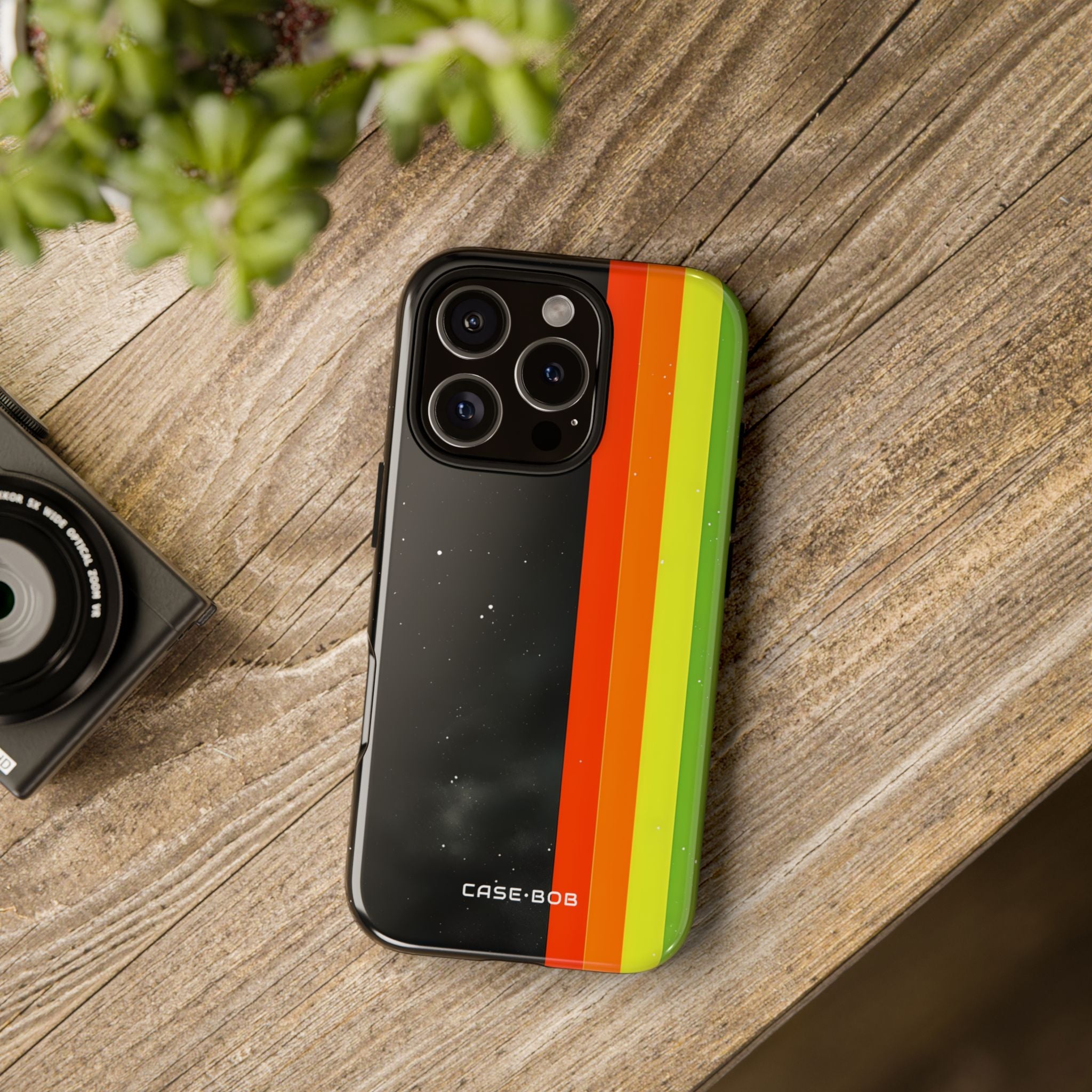 Celestial Stripes iPhone 16 Pro Case - Tough