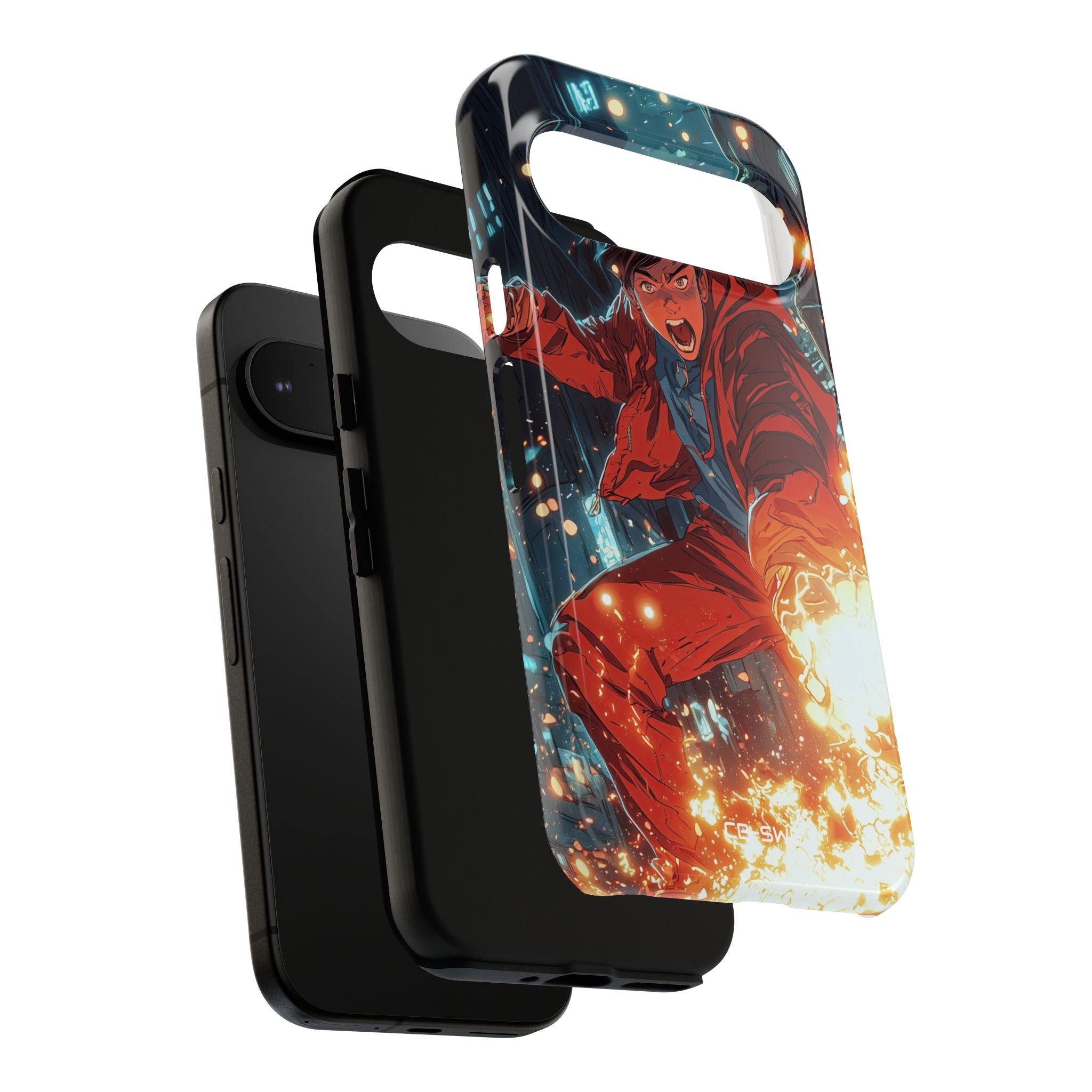 Flames Ignite Action - Google Pixel Case