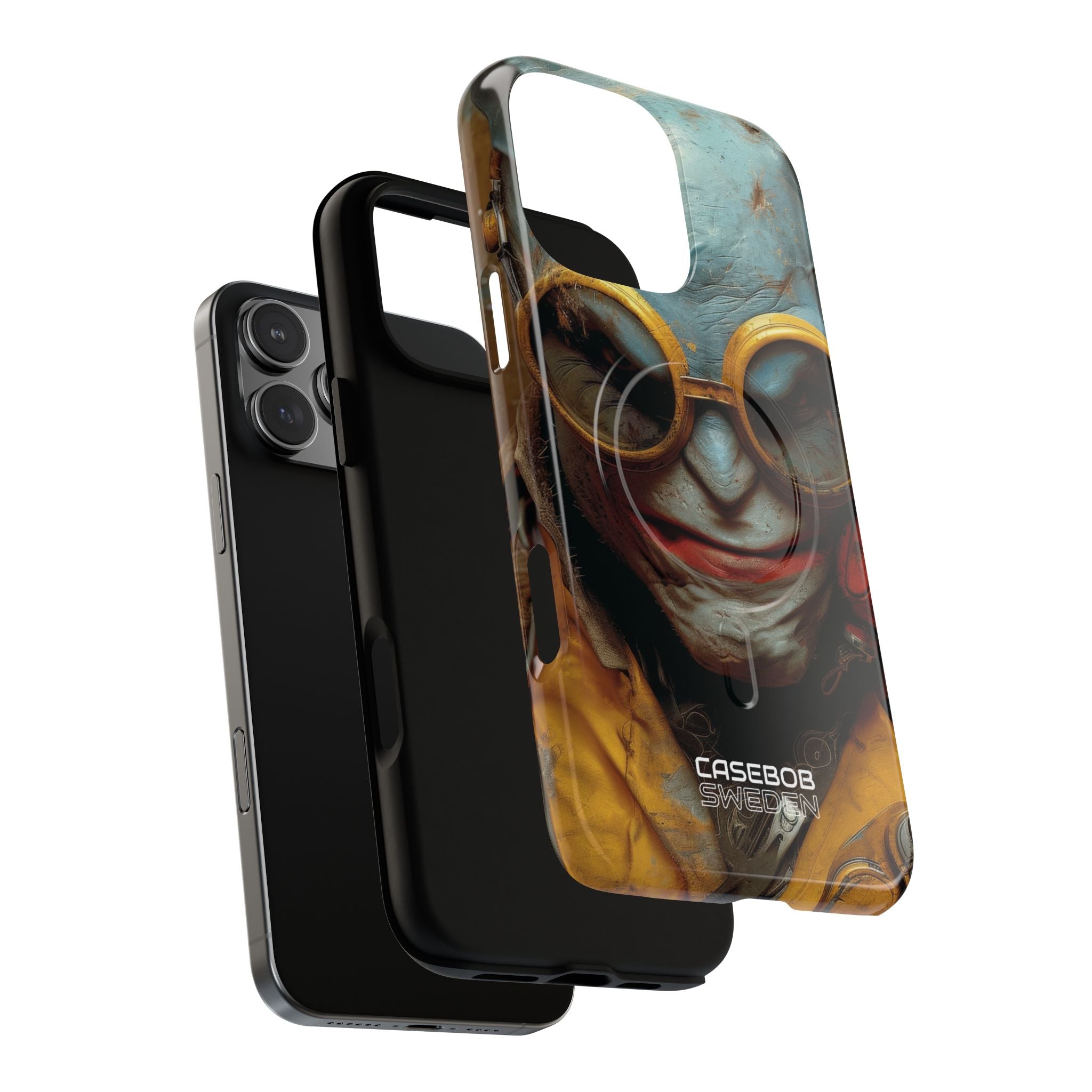 Steampunk Masked Adventurer iPhone 16 - Tough+
