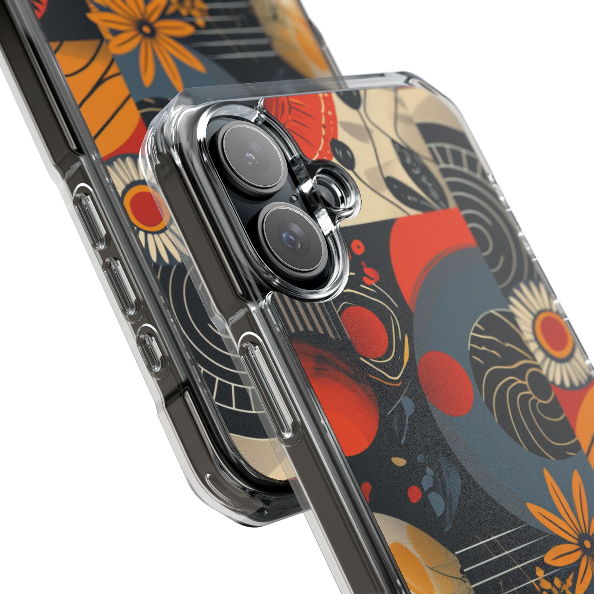 Fire Bloom Flow iPhone 16 - Impact Clear+