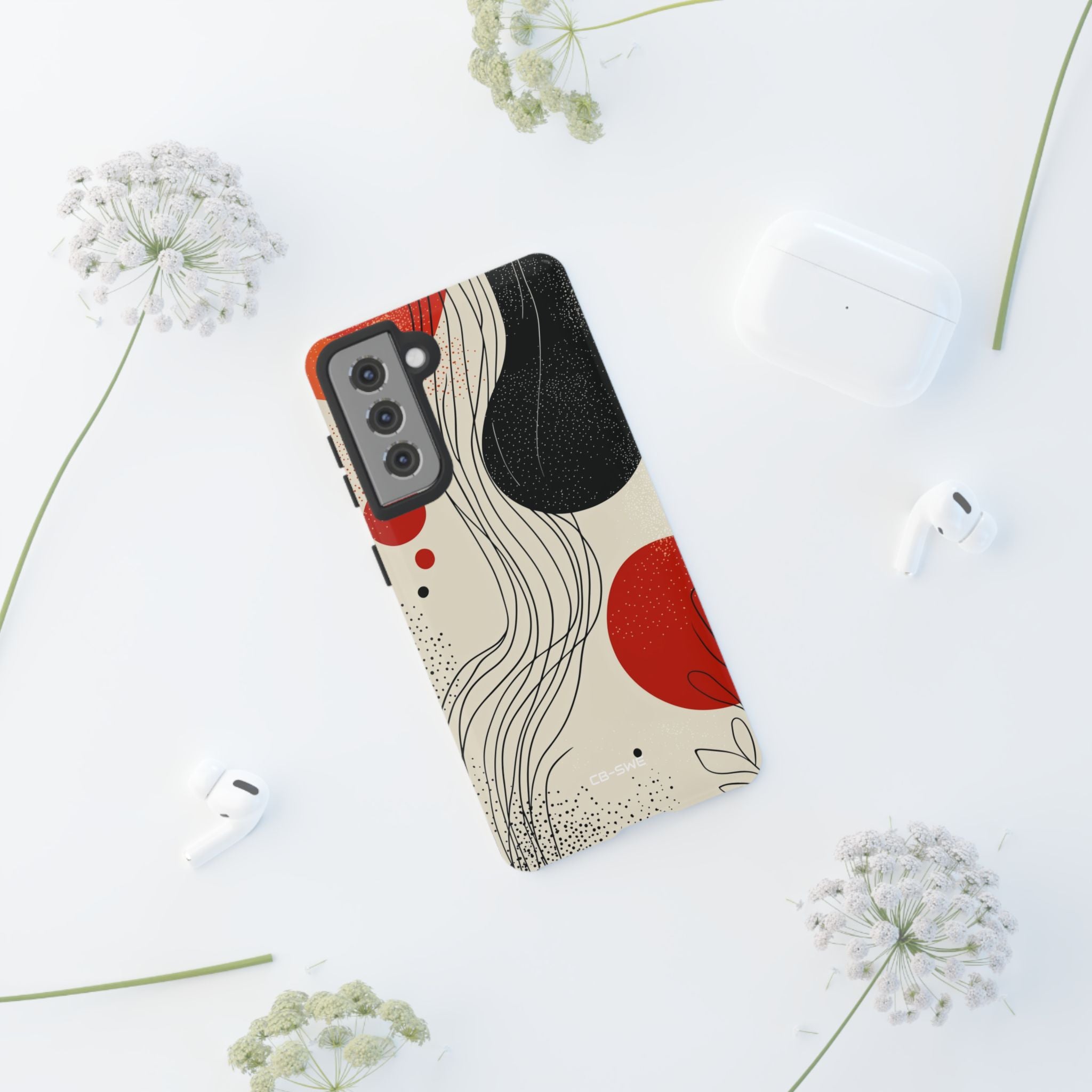 Waves Embrace Flora - Samsung Case