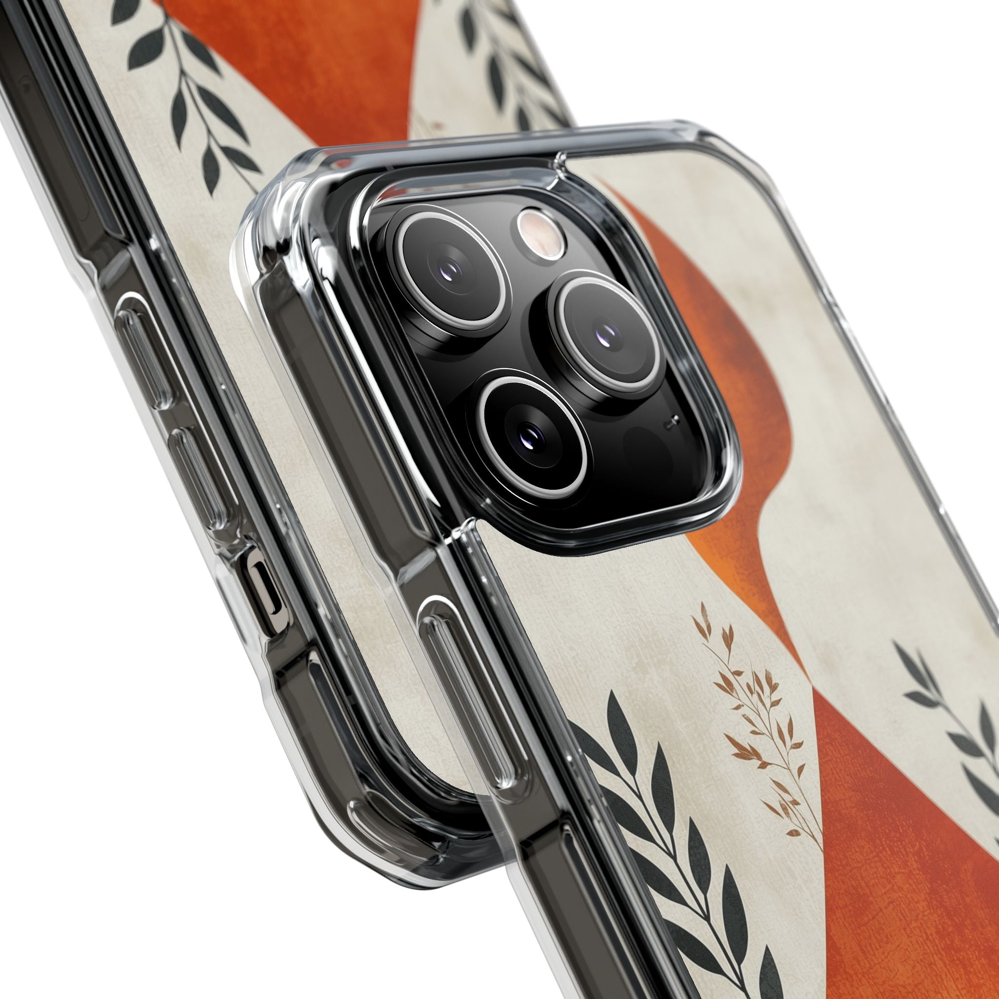 Flames Touch Mountains iPhone Case - Impact
