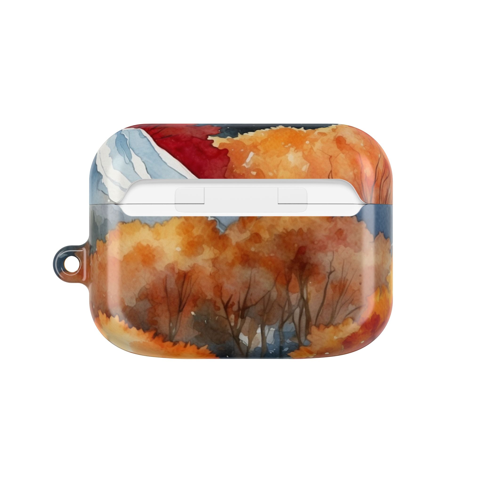 Snowcapped Ember Mountains - AirPods Case