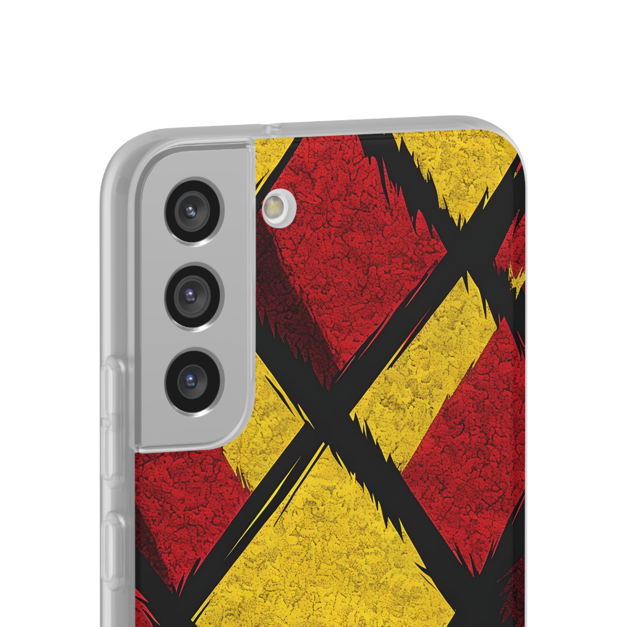 Vibrant Geometric Diamonds Samsung S22 Plus - Soft Case
