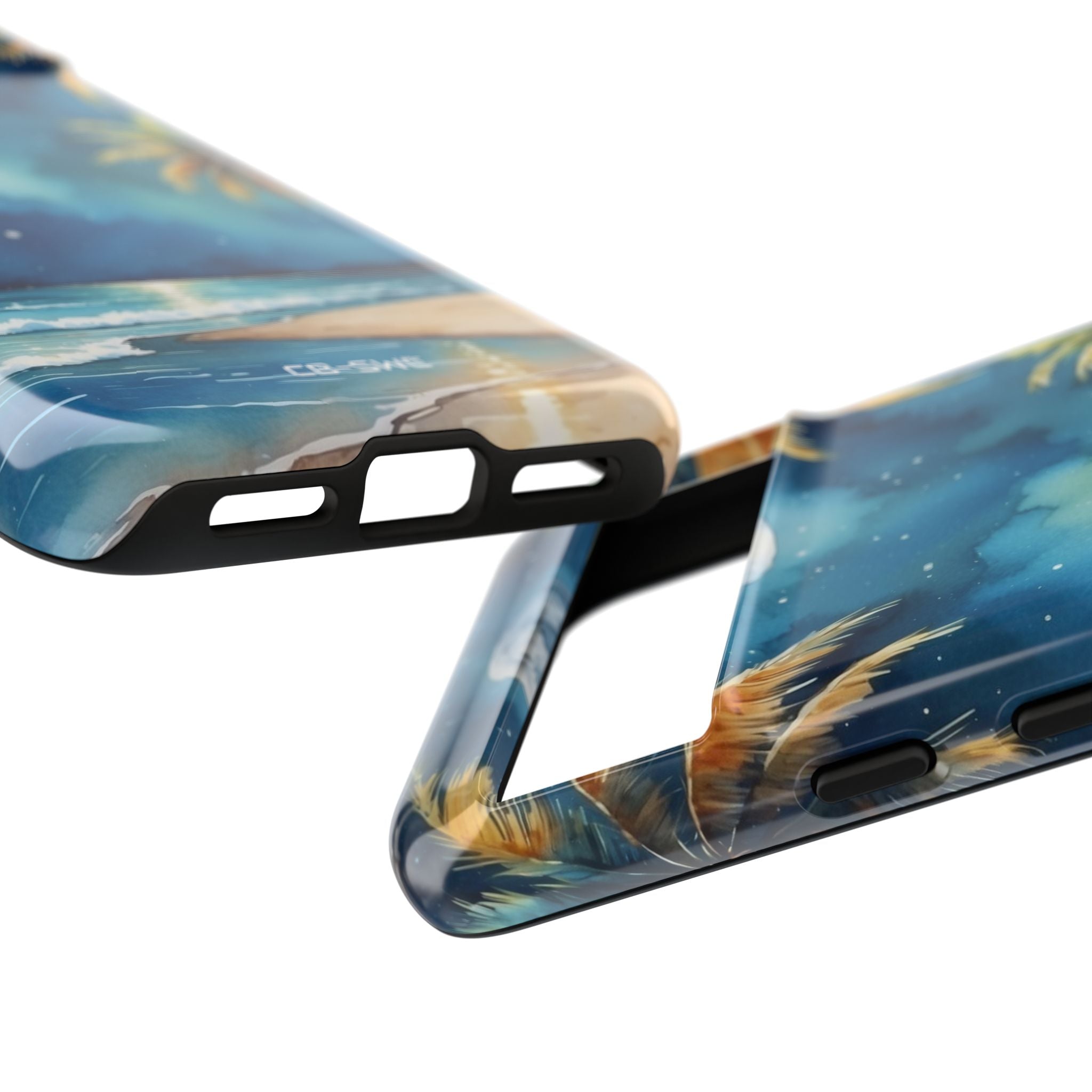 Moonlight Kisses Waves - Google Pixel Case