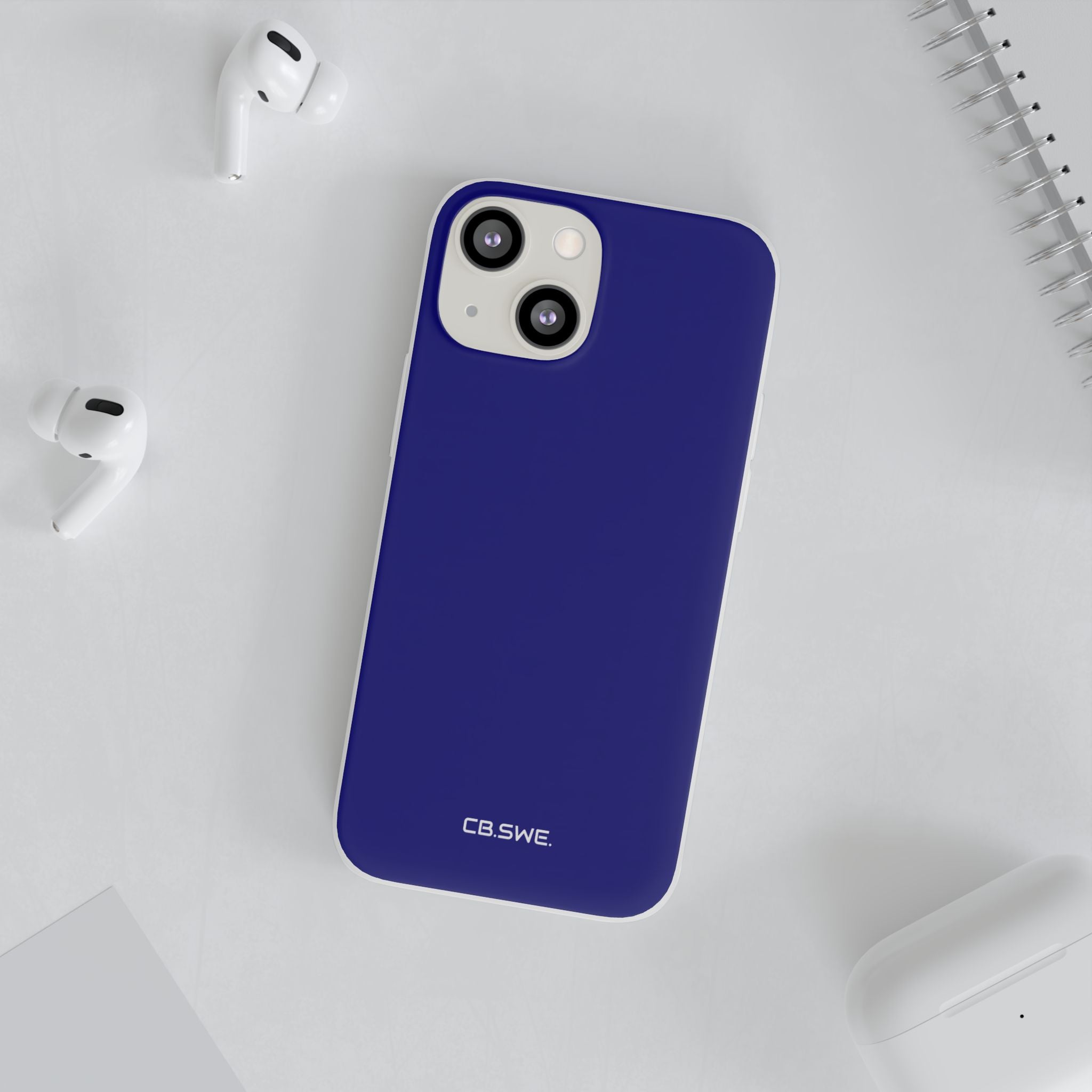 Marineblaue iPhone-Hülle – Flexi