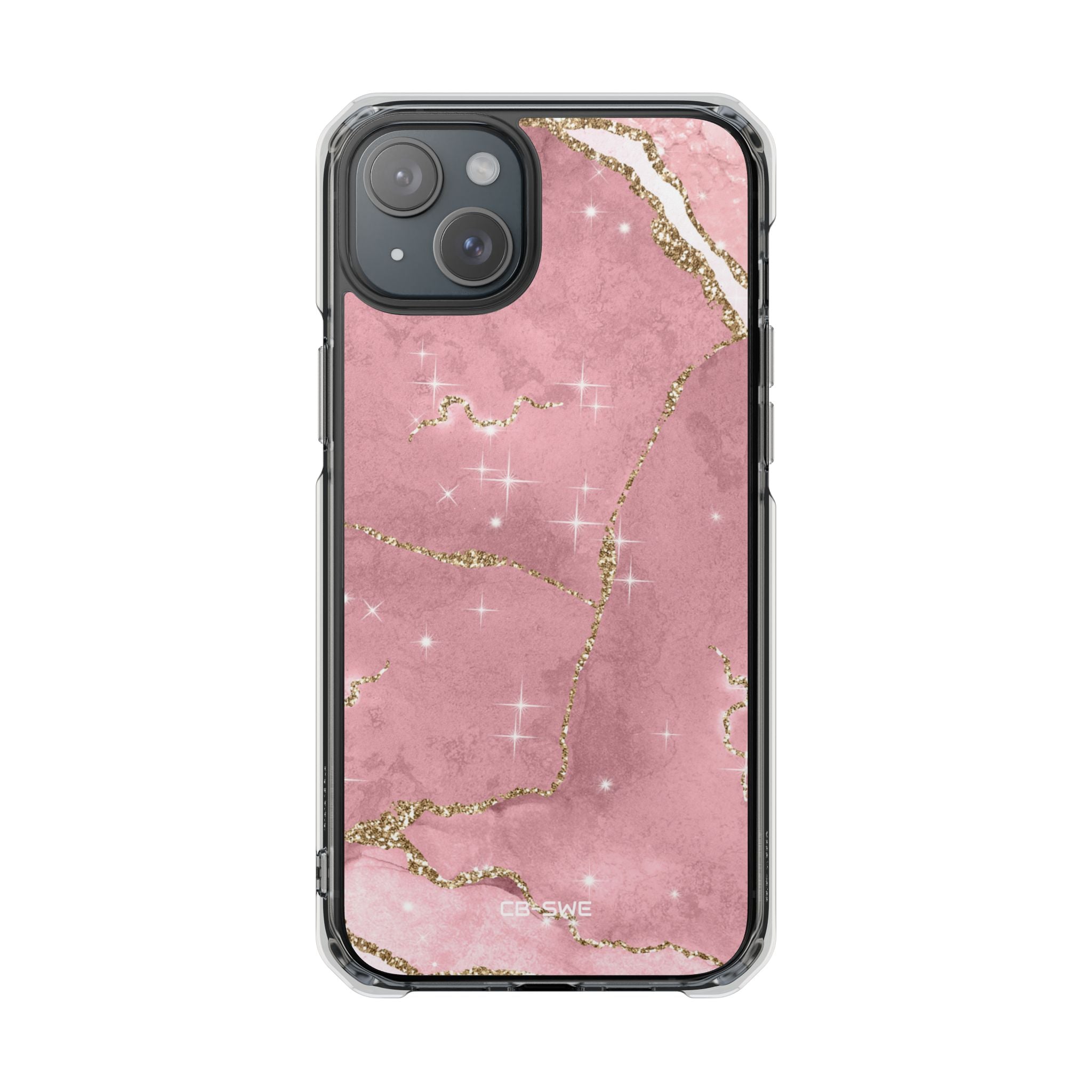 Pink Marble Luxe iPhone Case - Impact