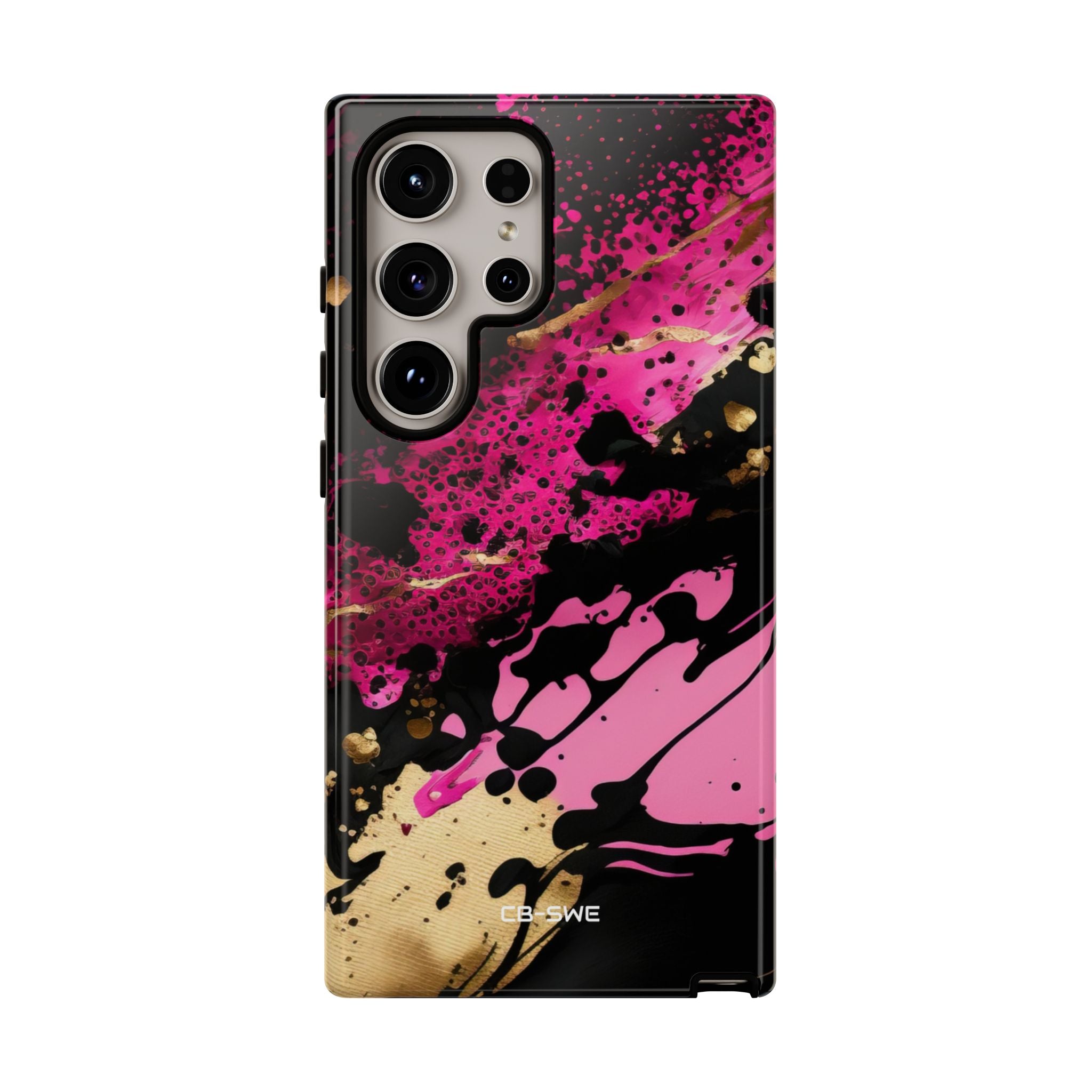Dynamic Splatter Elegance - Samsung Case