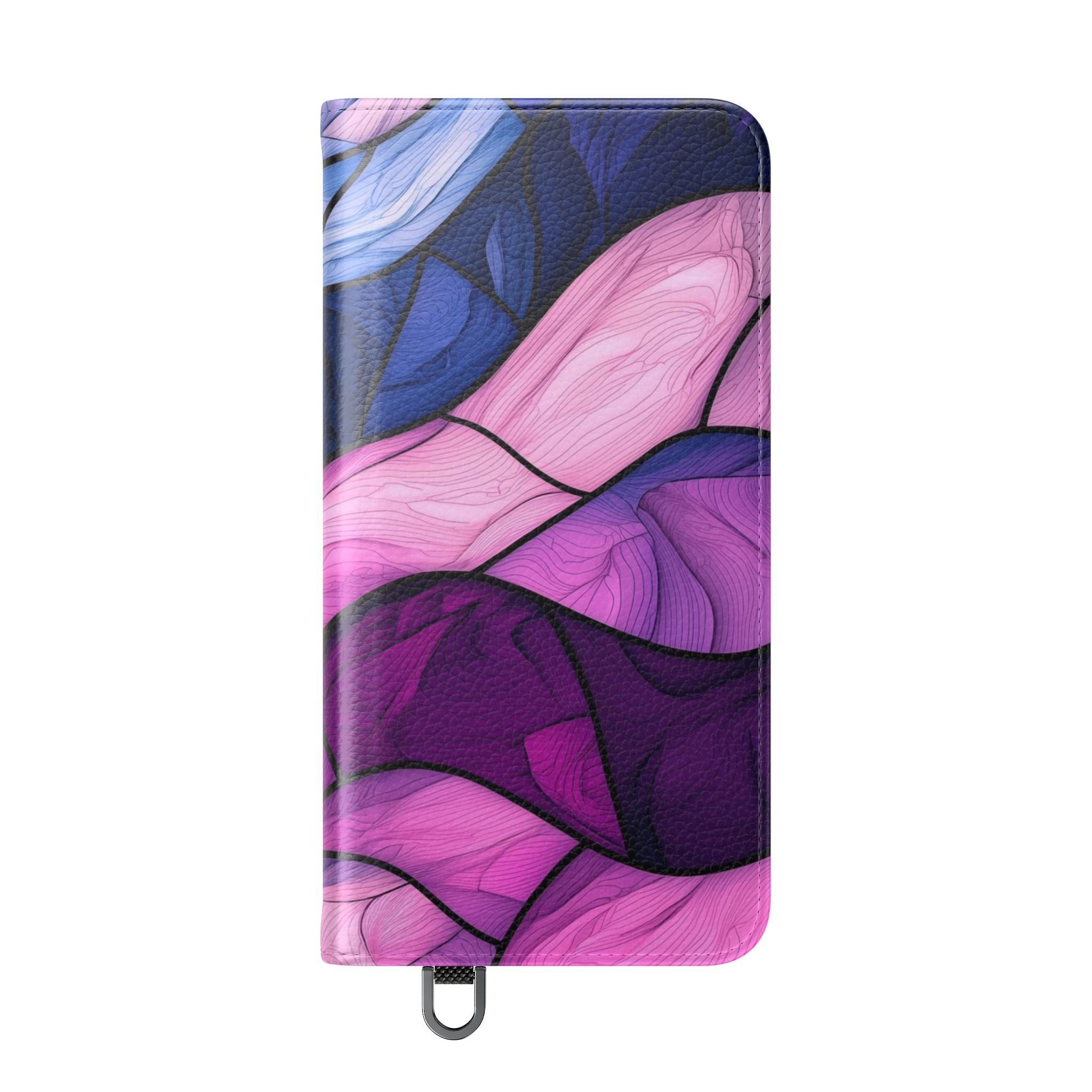 Violetti Wavewood - Samsung S25 - Case - Lompakko