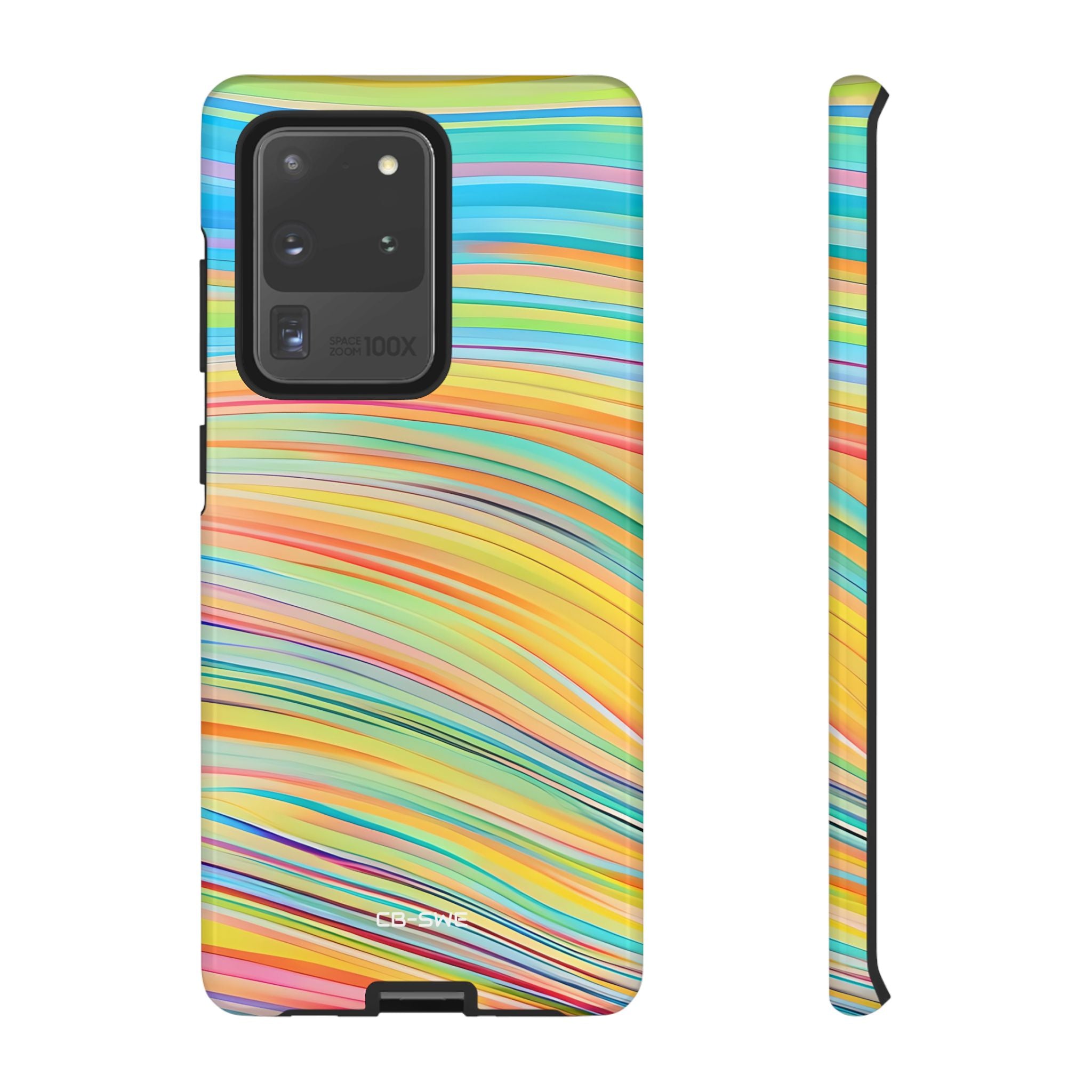 Vibrant Rhythmic Waves - Samsung Case