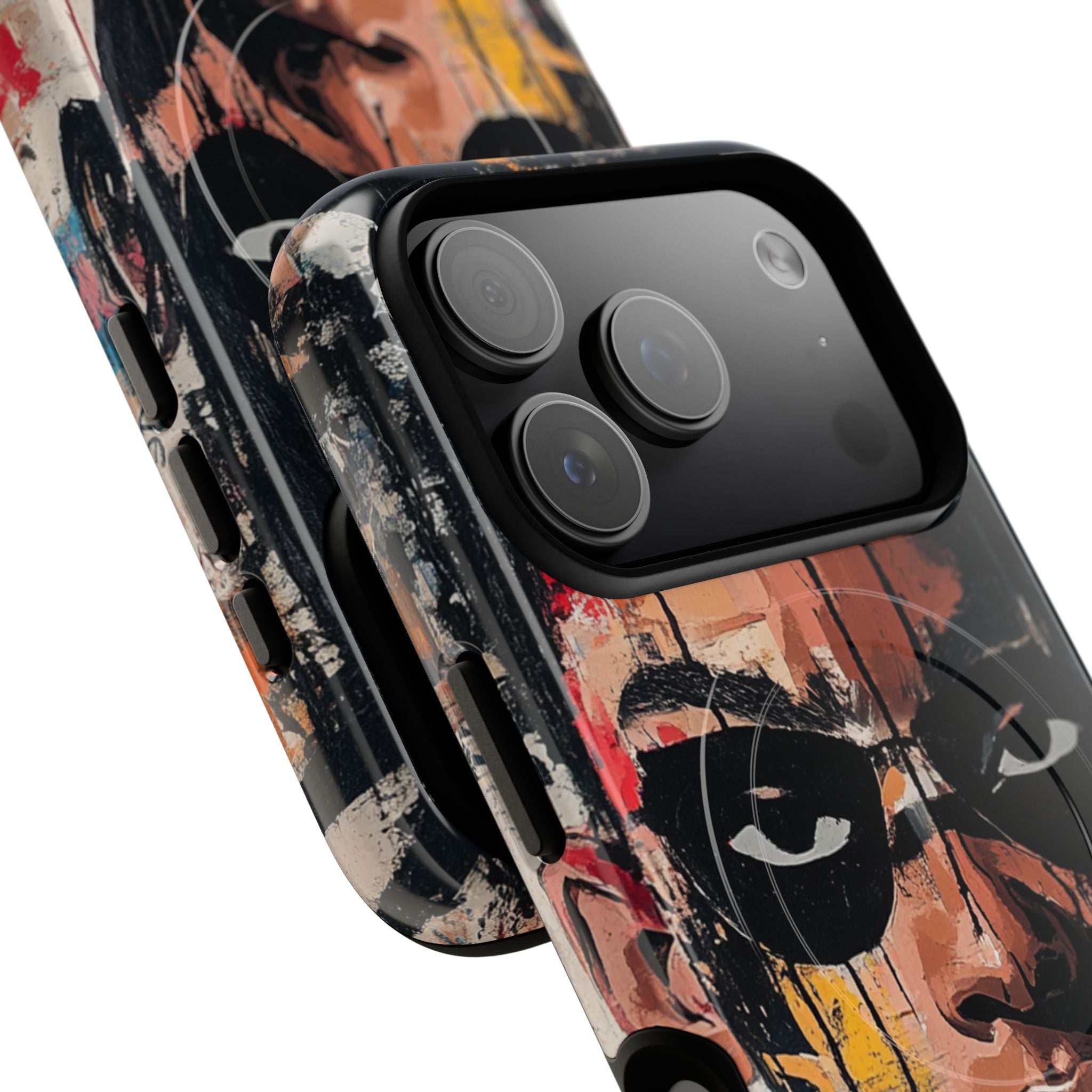 Masked Portrait Drips iPhone 17 Pro Case - Tough+