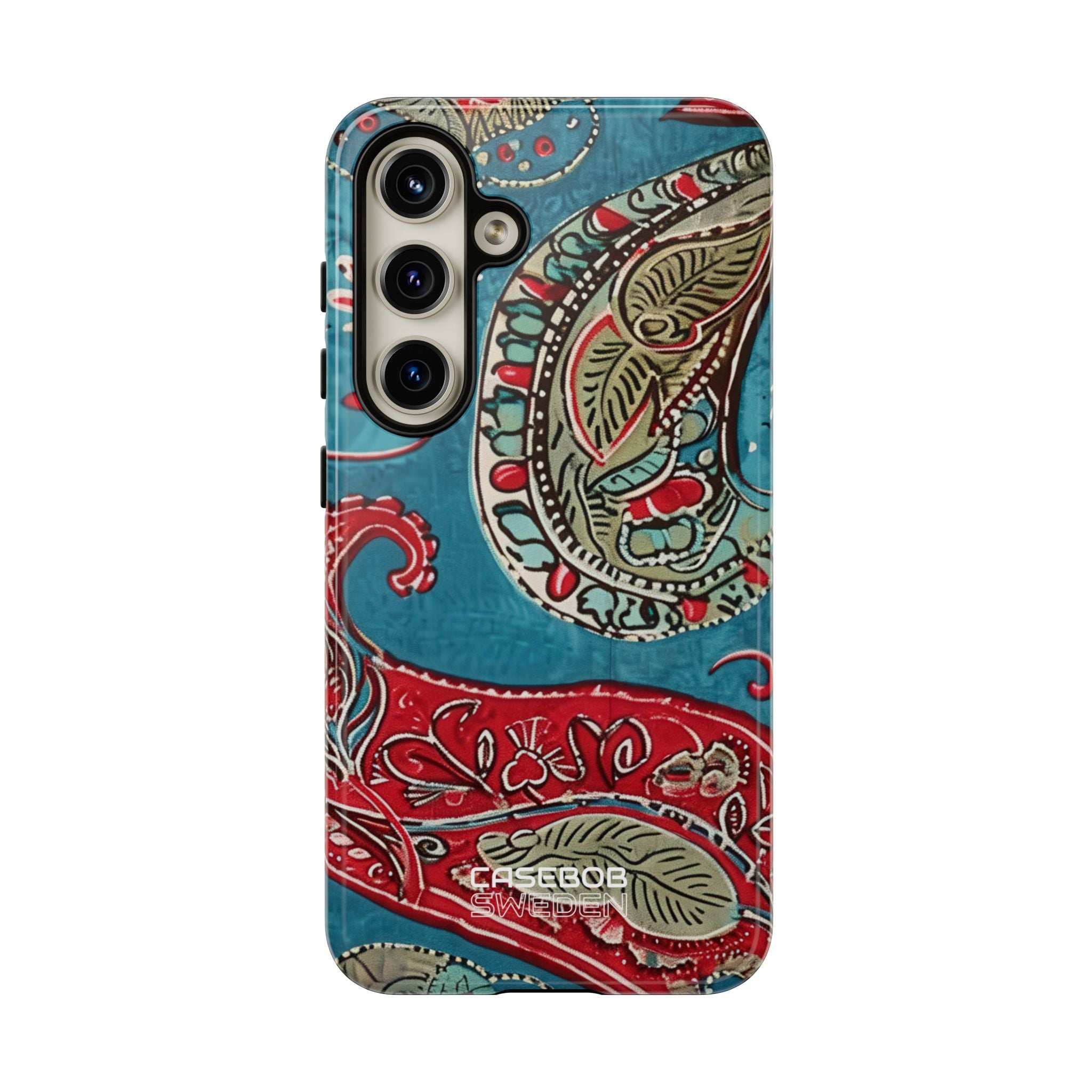 Paisley Floral Fusion Samsung S24 - Tough
