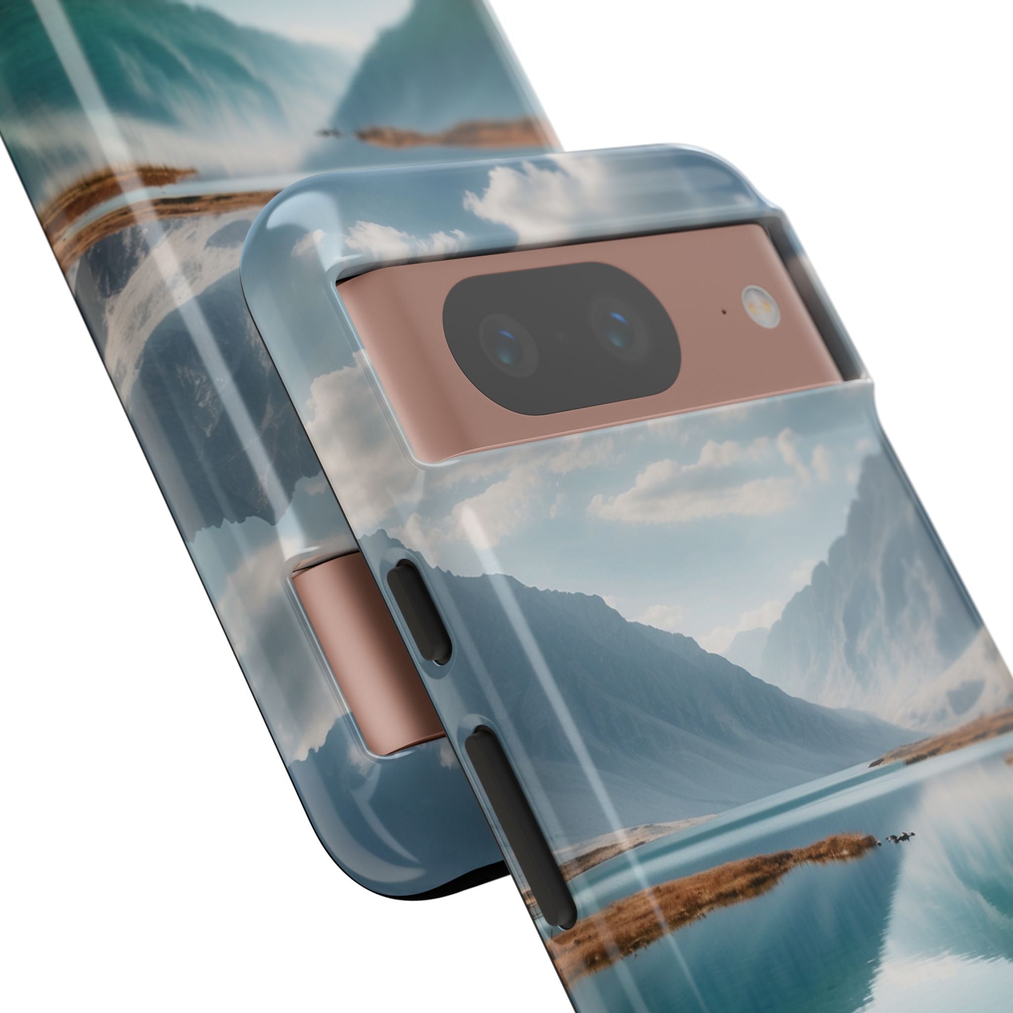 Mountain Reflections Swim - Google Pixel Case