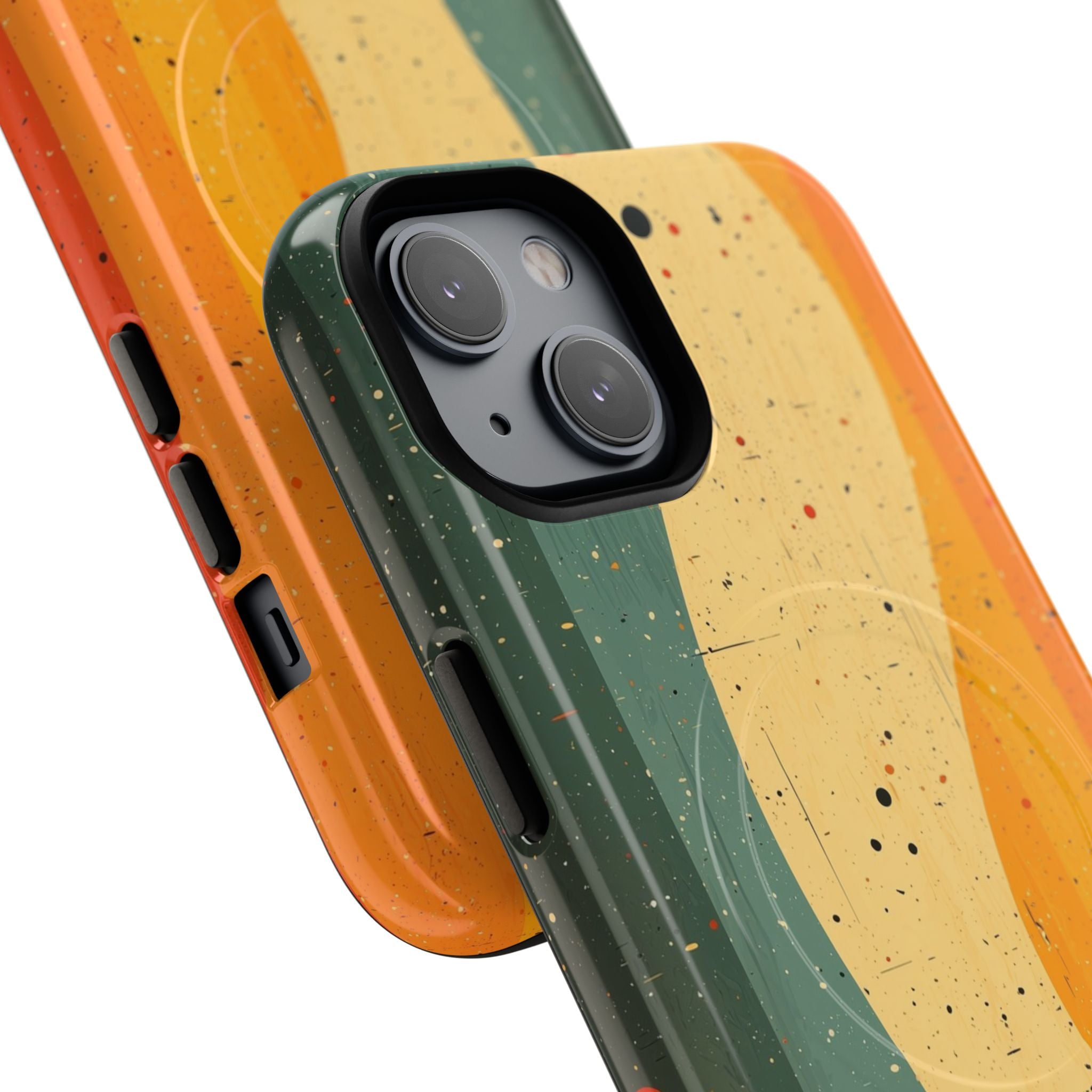 Wavy Forest Veil iPhone 14 Case - Tough+