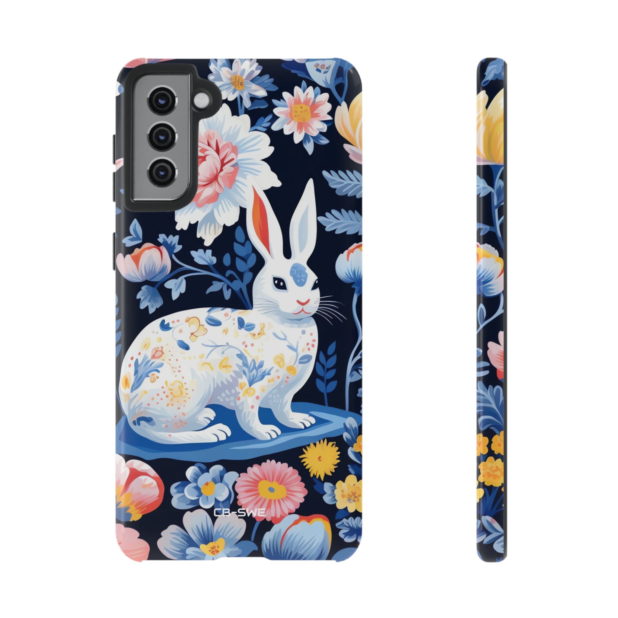 Floral Rabbit Dances - Samsung Case