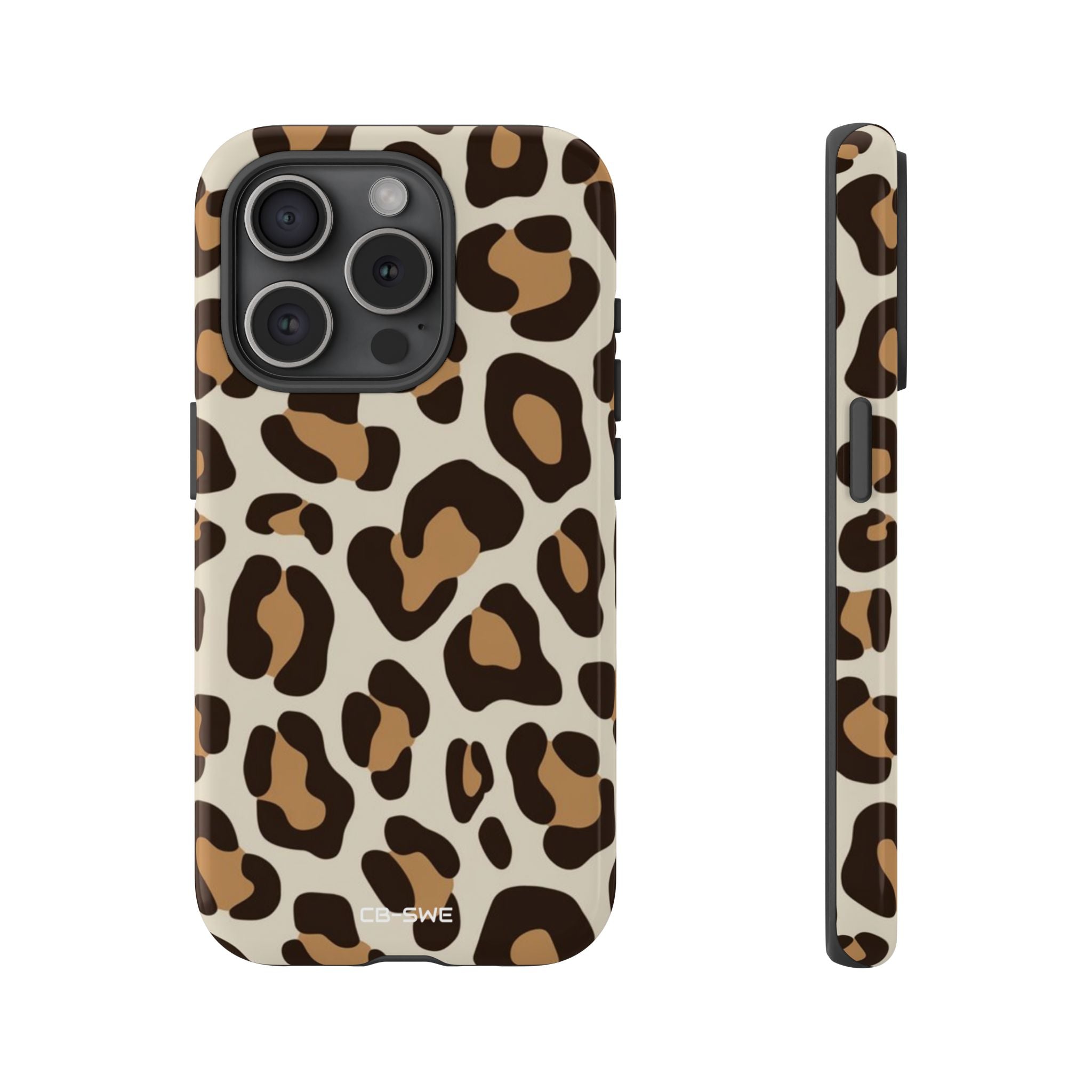 Leopard Print Elegance - iPhone Case