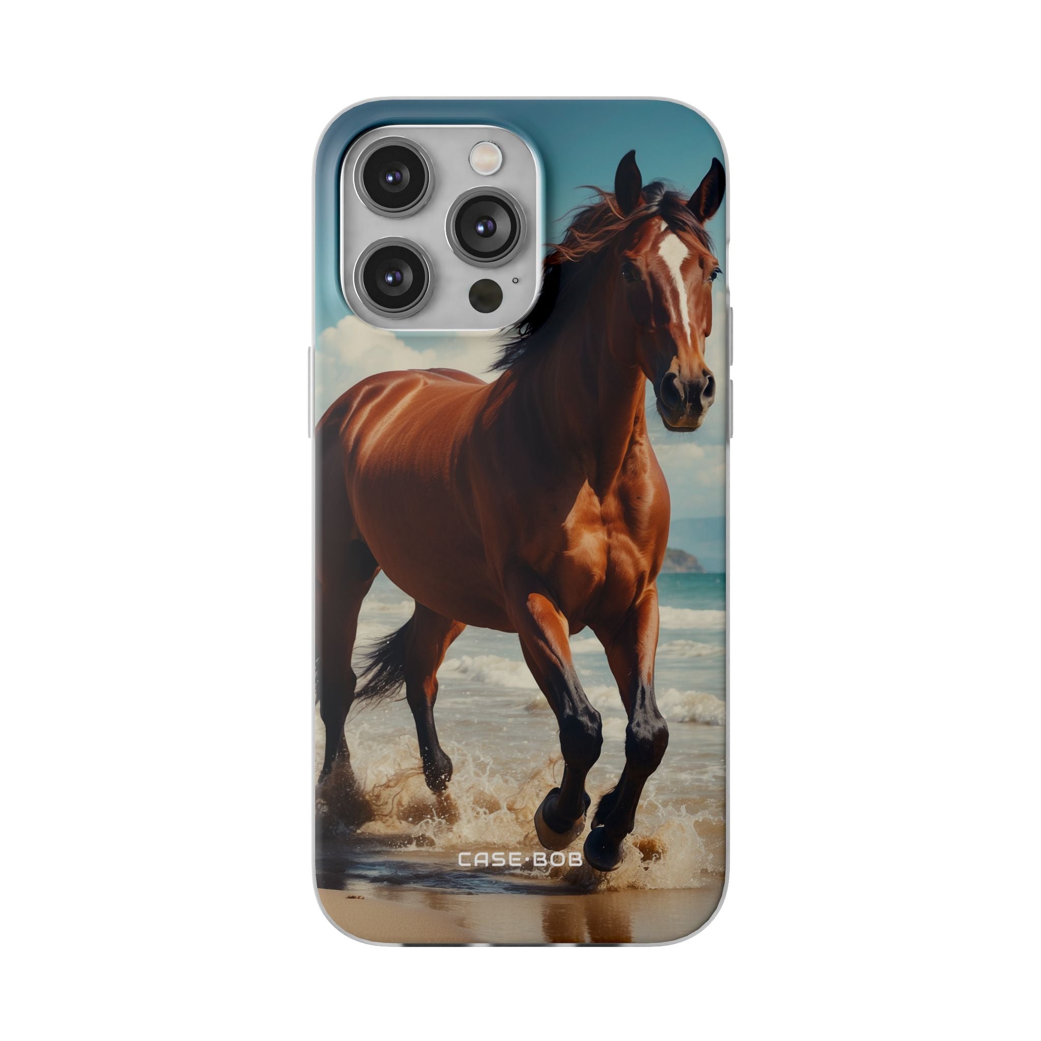 Blazing Horse iPhone 14 Pro Max Case - Soft