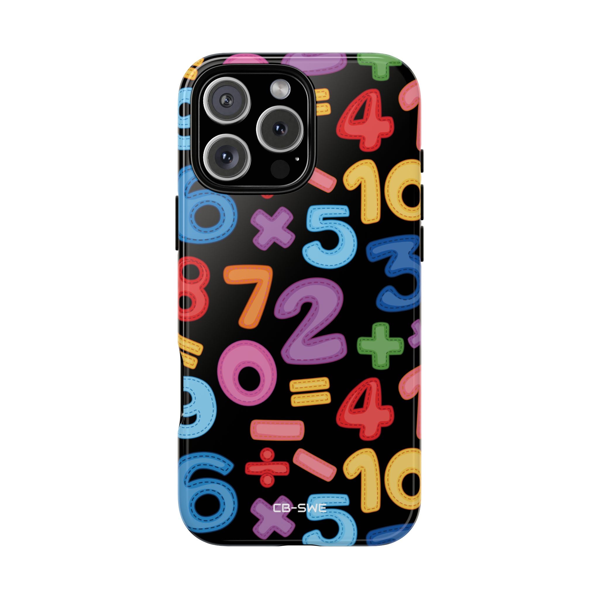 Math Symbols Play - iPhone Case