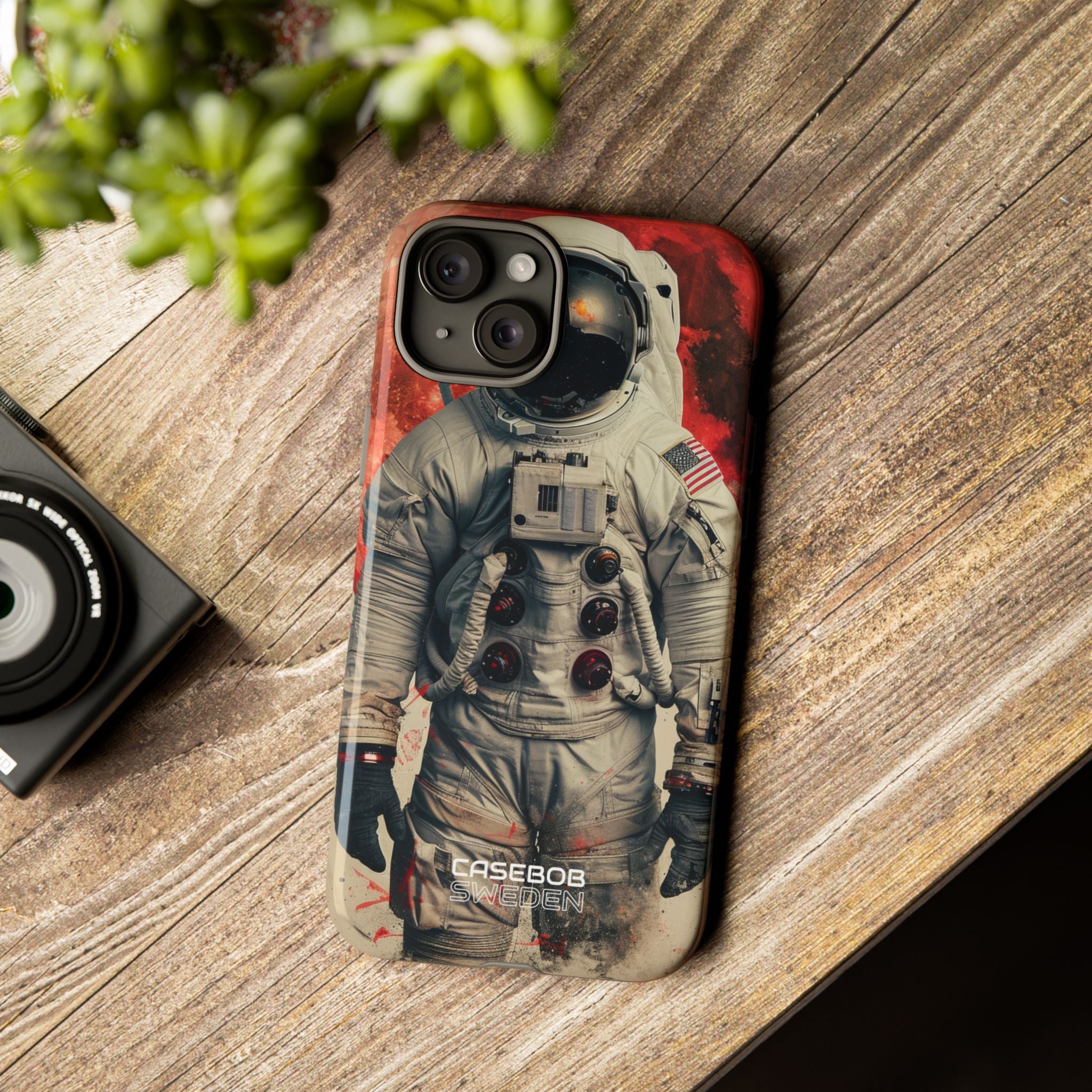 Sogno Passeggiata Spaziale Cremisi iPhone 15 - Tough