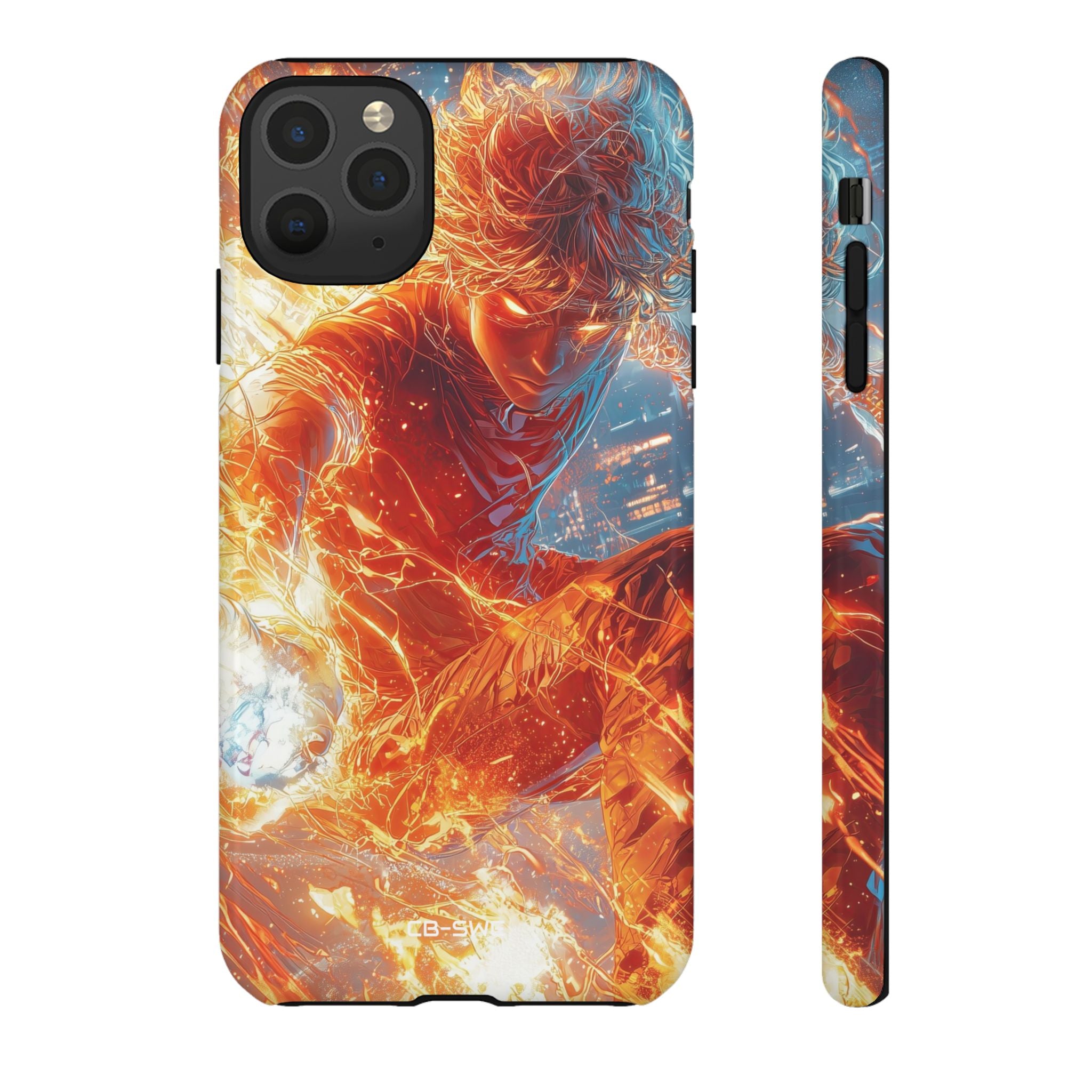Flames Dance Wildly - iPhone Case