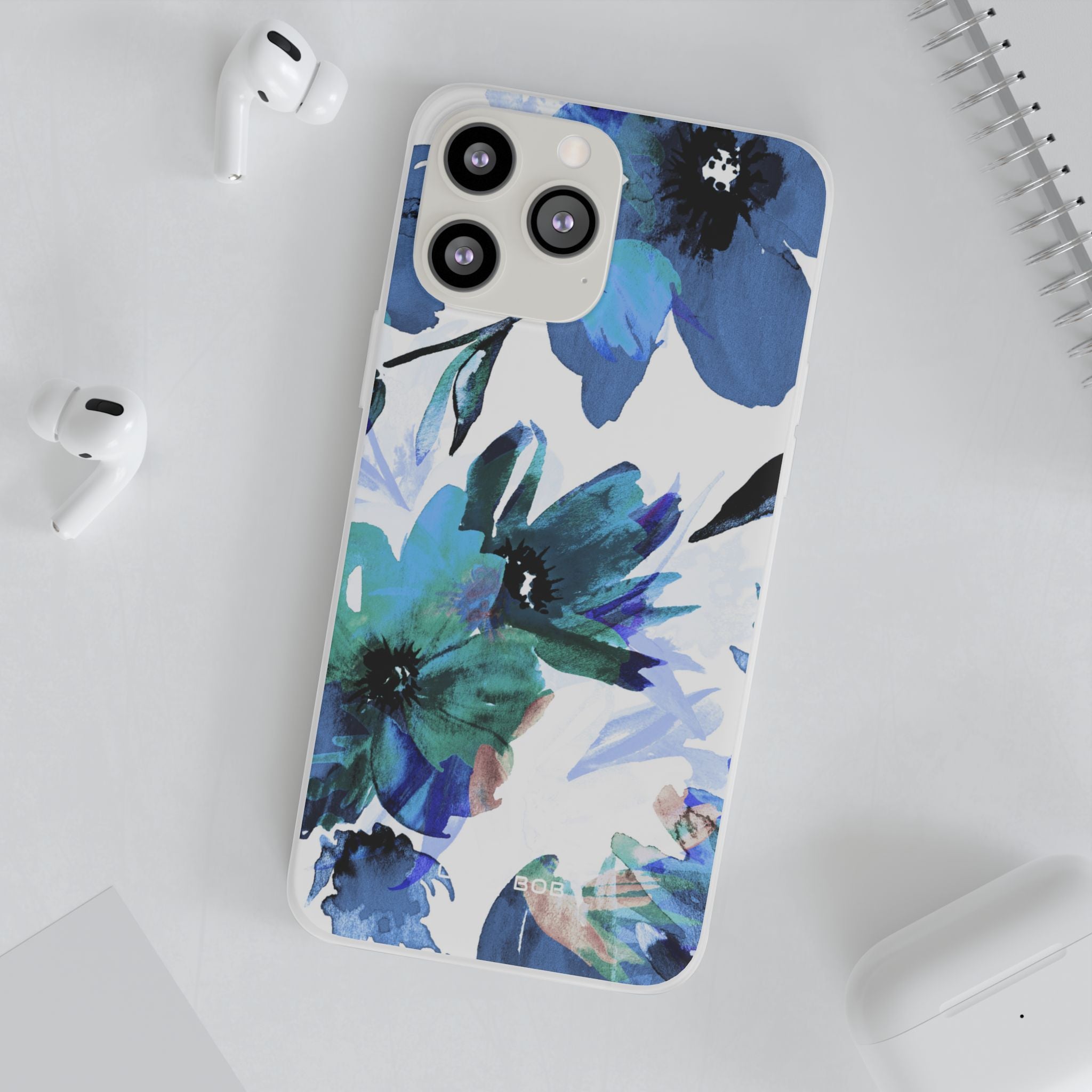 Blue Blossom Radiance iPhone 13 Pro Max - Soft