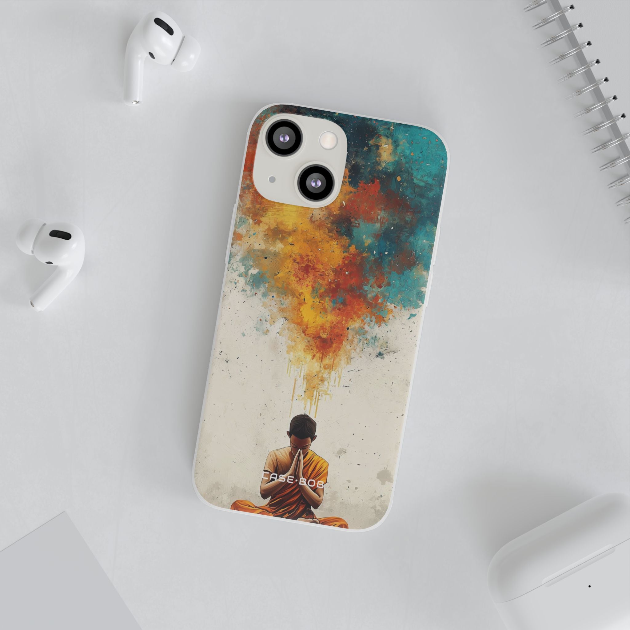 Meditative Glow iPhone 13 mini Case - Soft