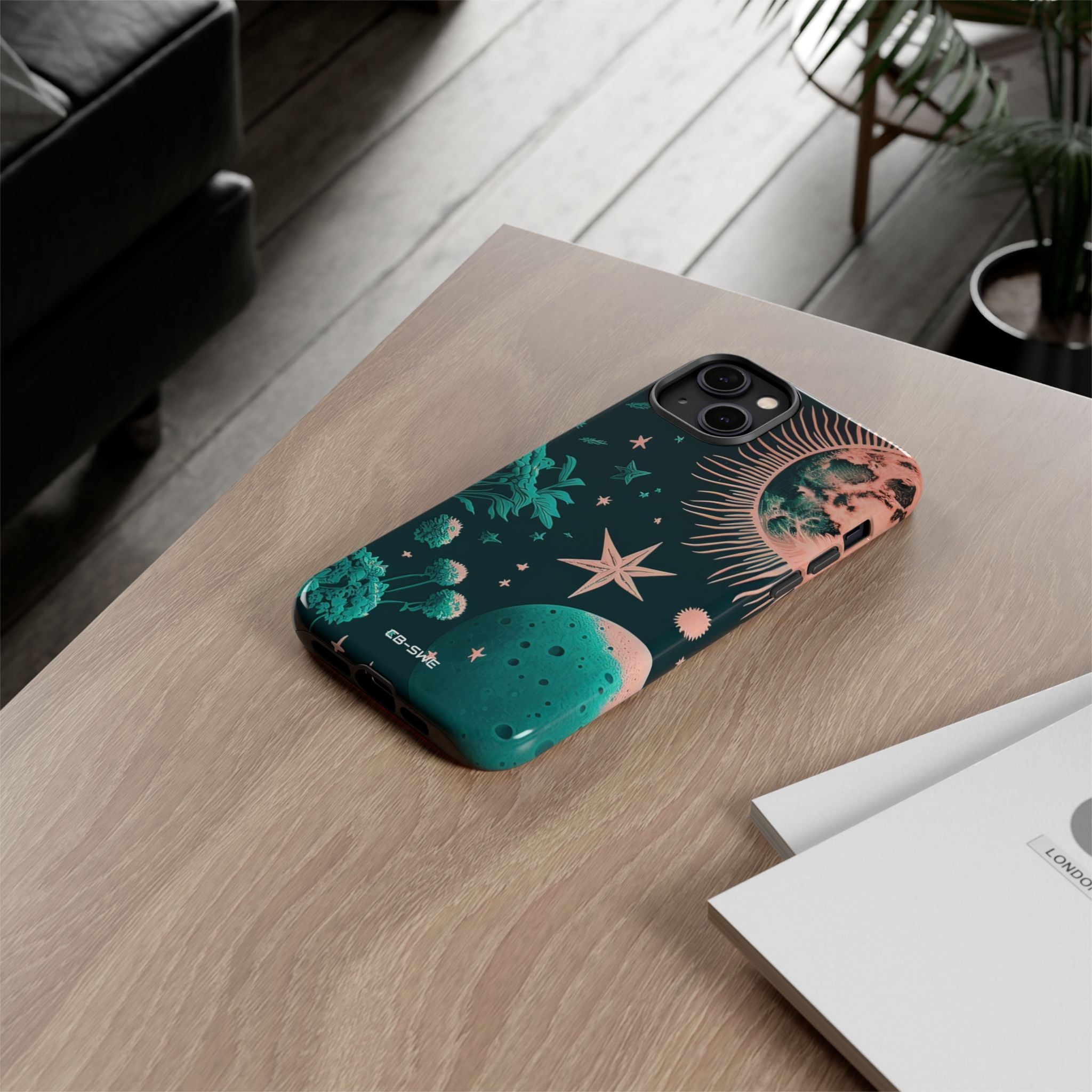 Celestial Botanical Night - iPhone Case