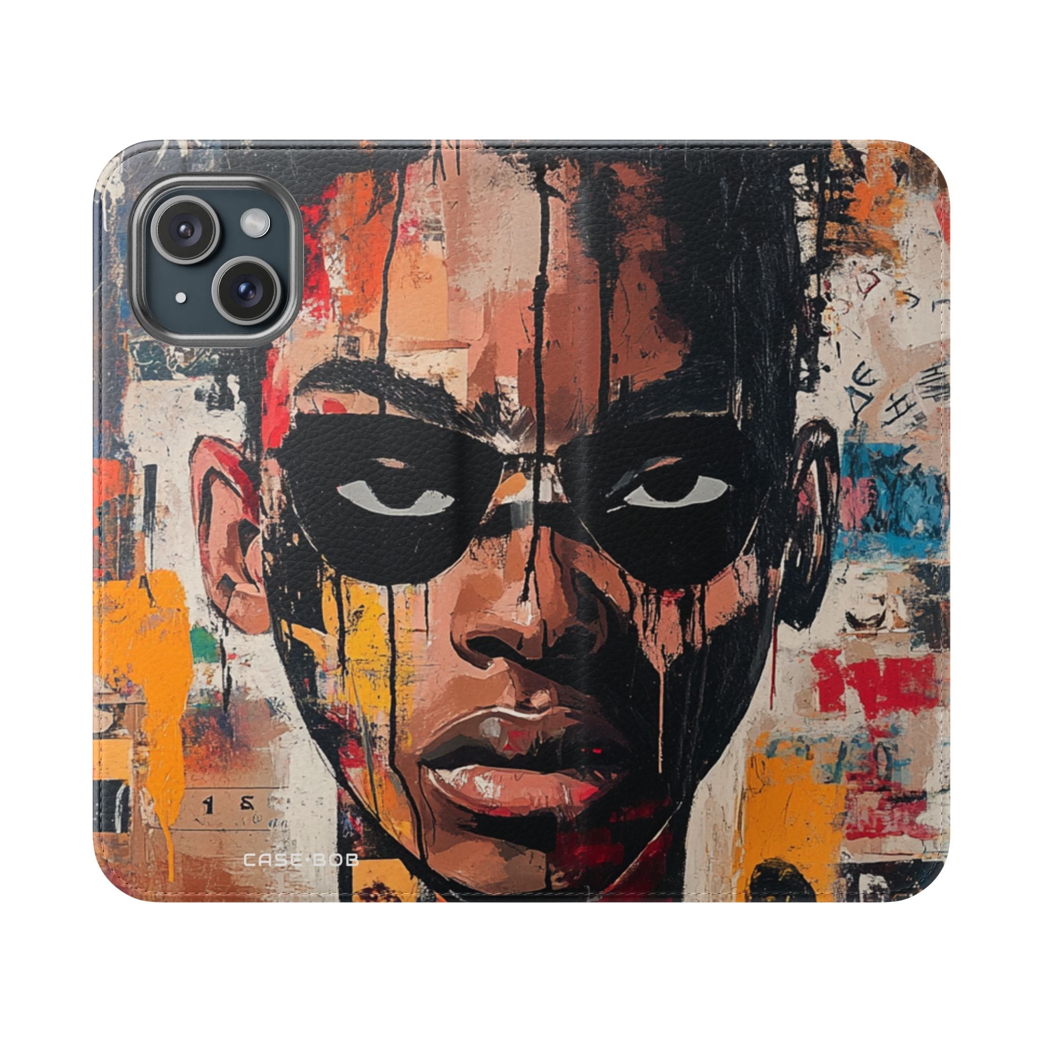 Spiked Mask - iPhone 15 Case - Wallet