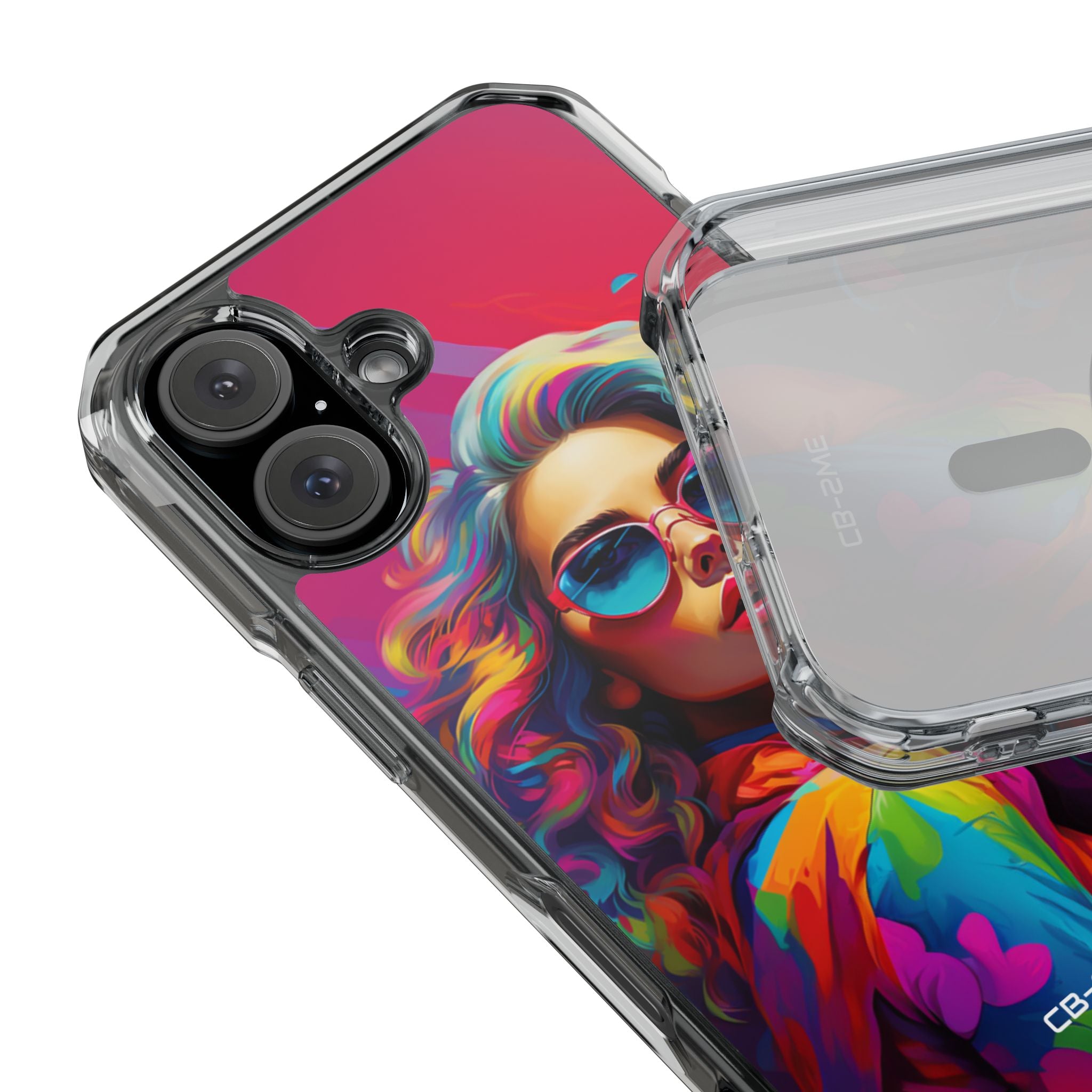 Surreal Color Fusion iPhone Case - Impact