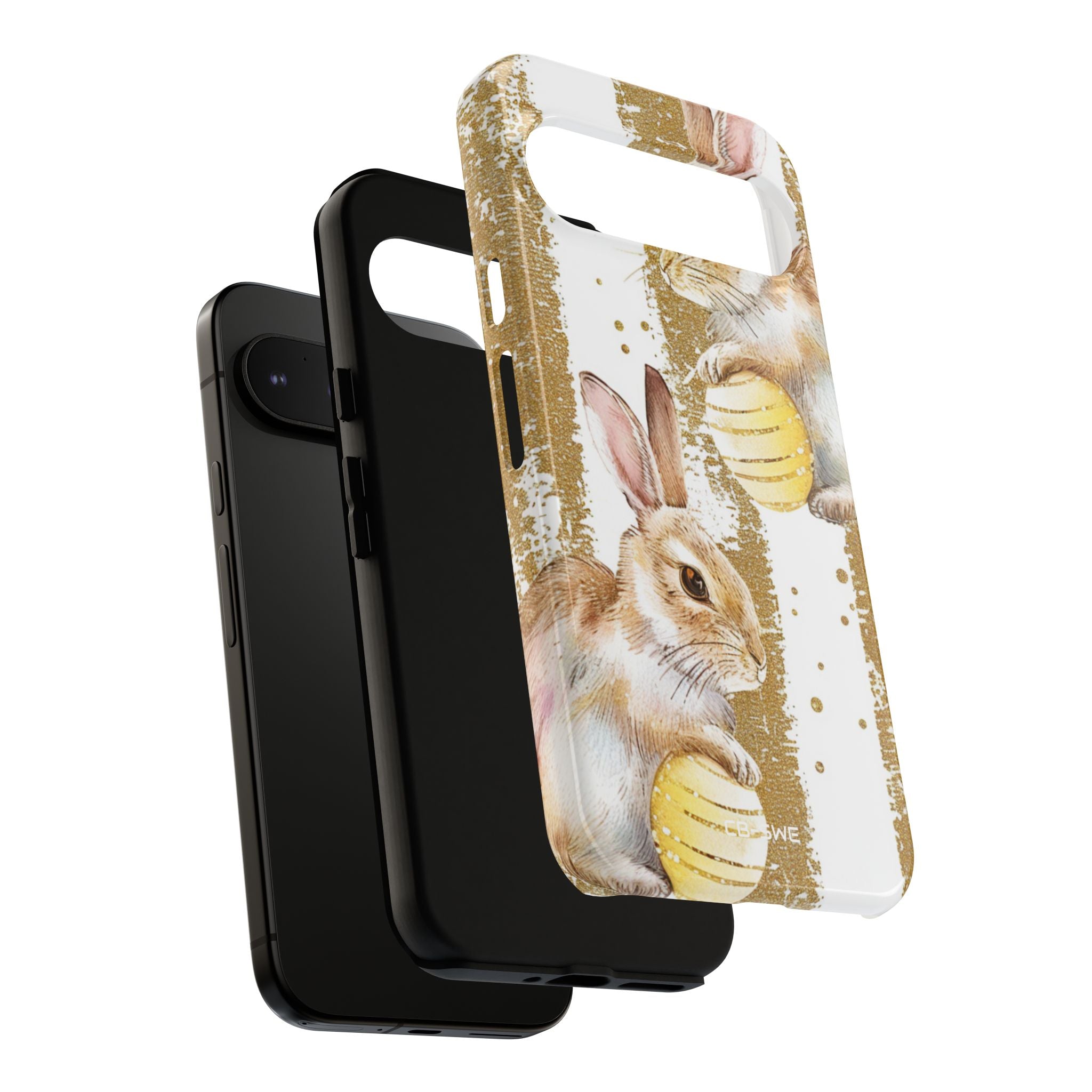 Bunnies Hold Eggs - Google Pixel Case