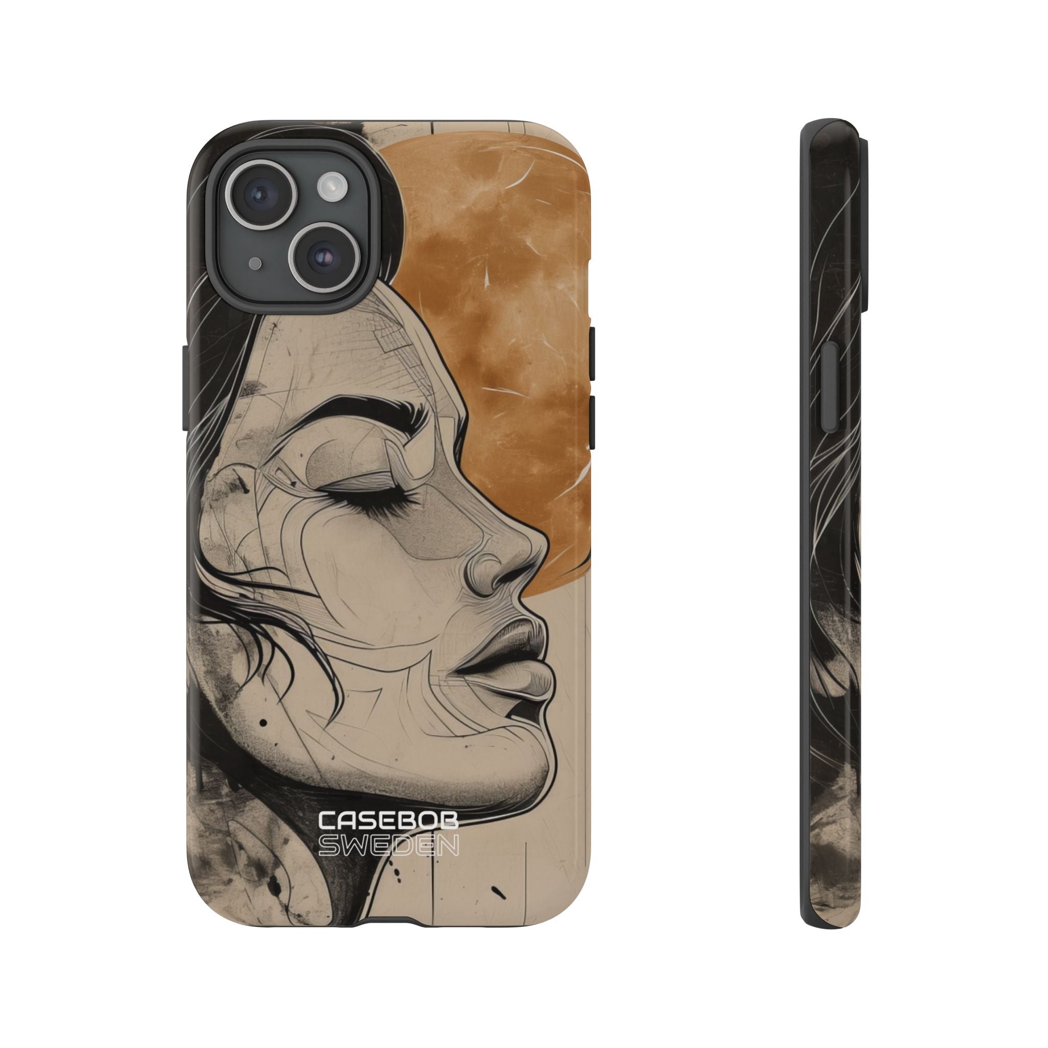 Moonlit Face Flow iPhone 15 - Resistente