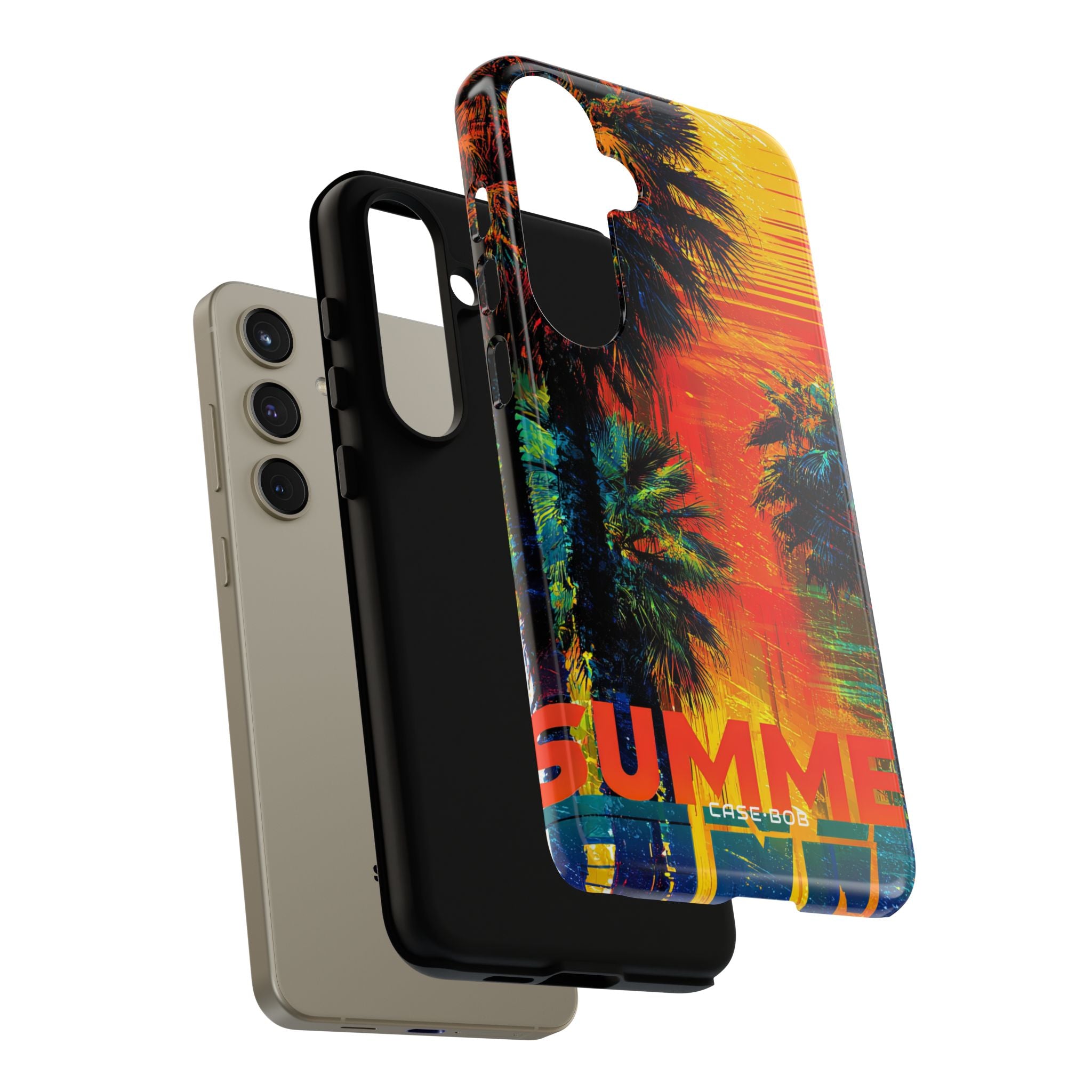 Tropical Sunburst Samsung S24 Plus Case - Tough