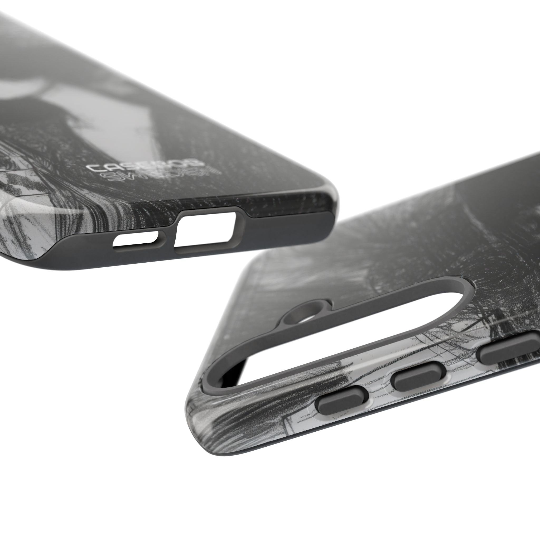 Vintage Feather Elegance Samsung S25 - Tough